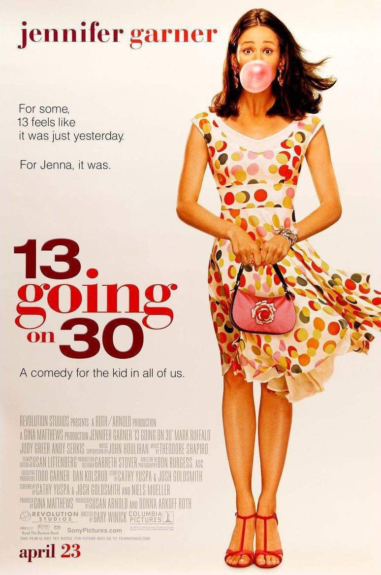 13 Going on 30 (2004) original movie poster for sale at Originalfilmart