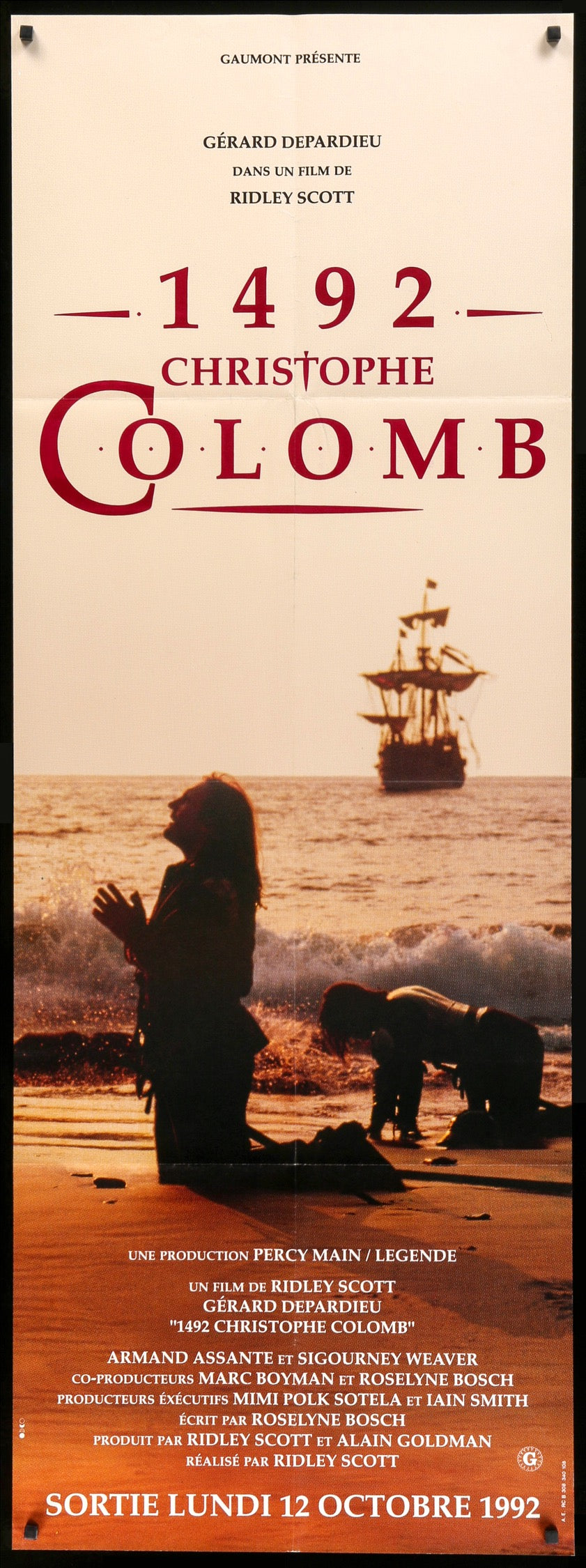 1492 - Conquest of Paradise (1992) original movie poster for sale at Originalfilmart