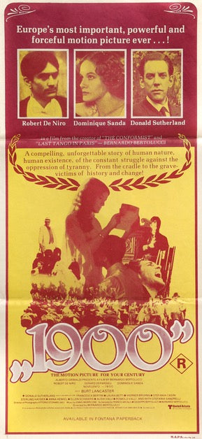1900 (1976) original movie poster for sale at Originalfilmart