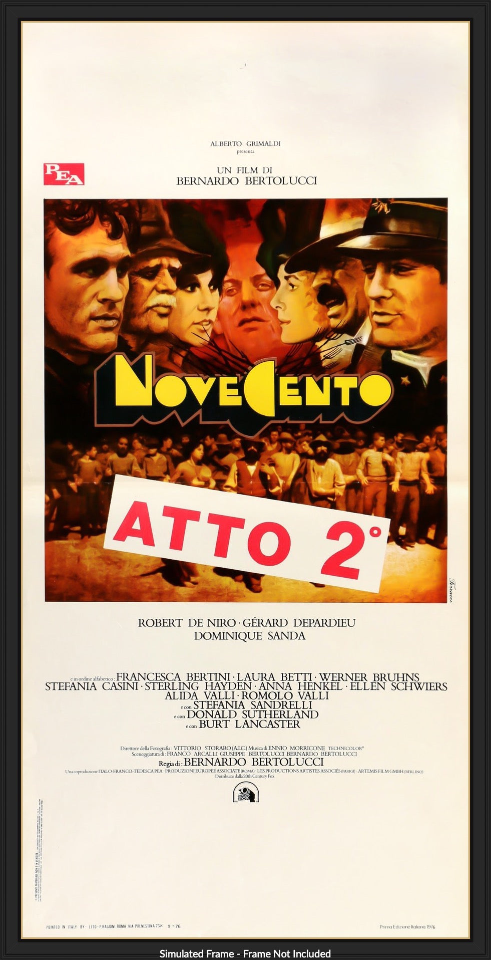 1900 (1976) original movie poster for sale at Originalfilmart