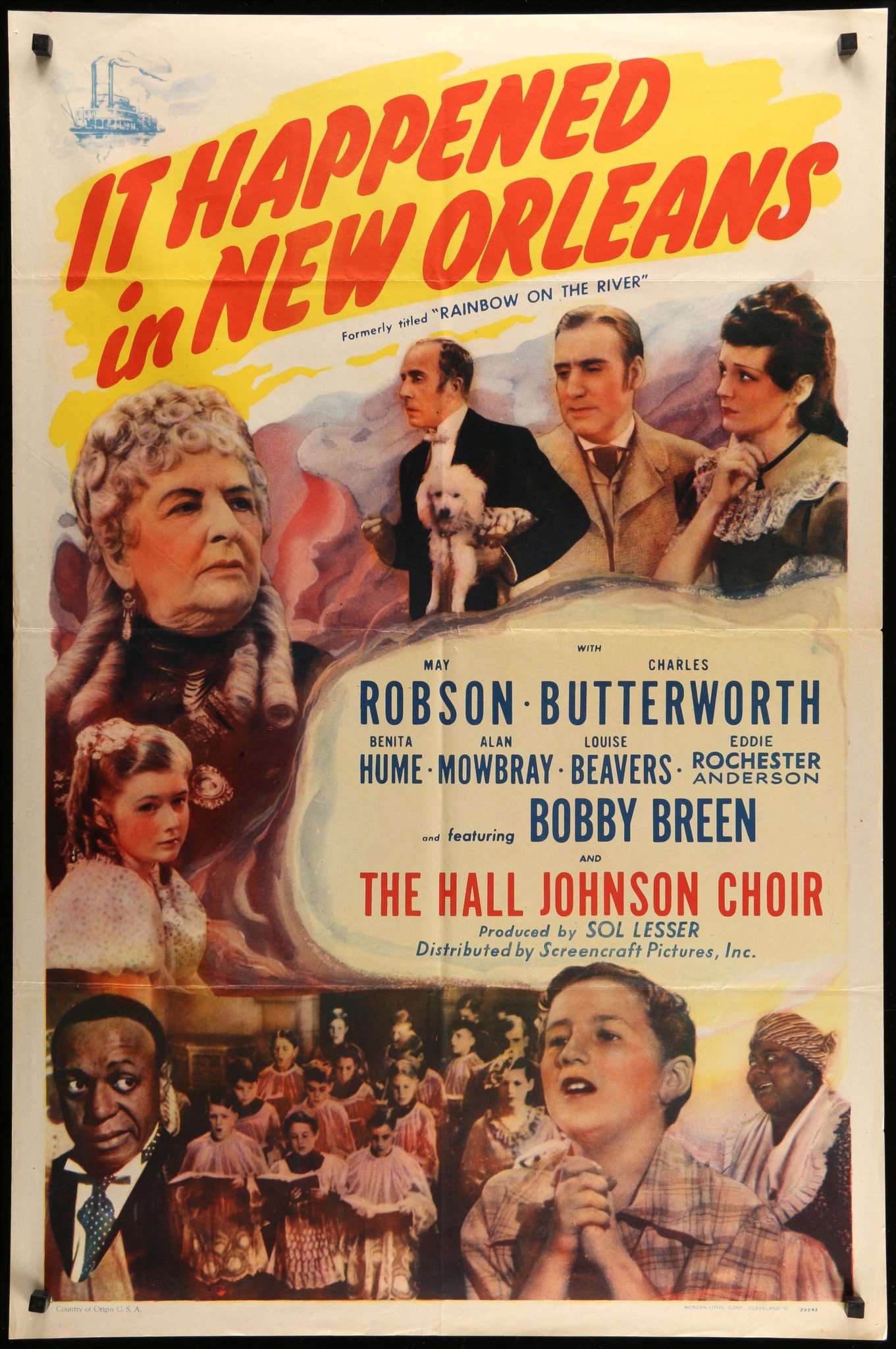 Rainbow on the River (1936) original movie poster for sale at Originalfilmart