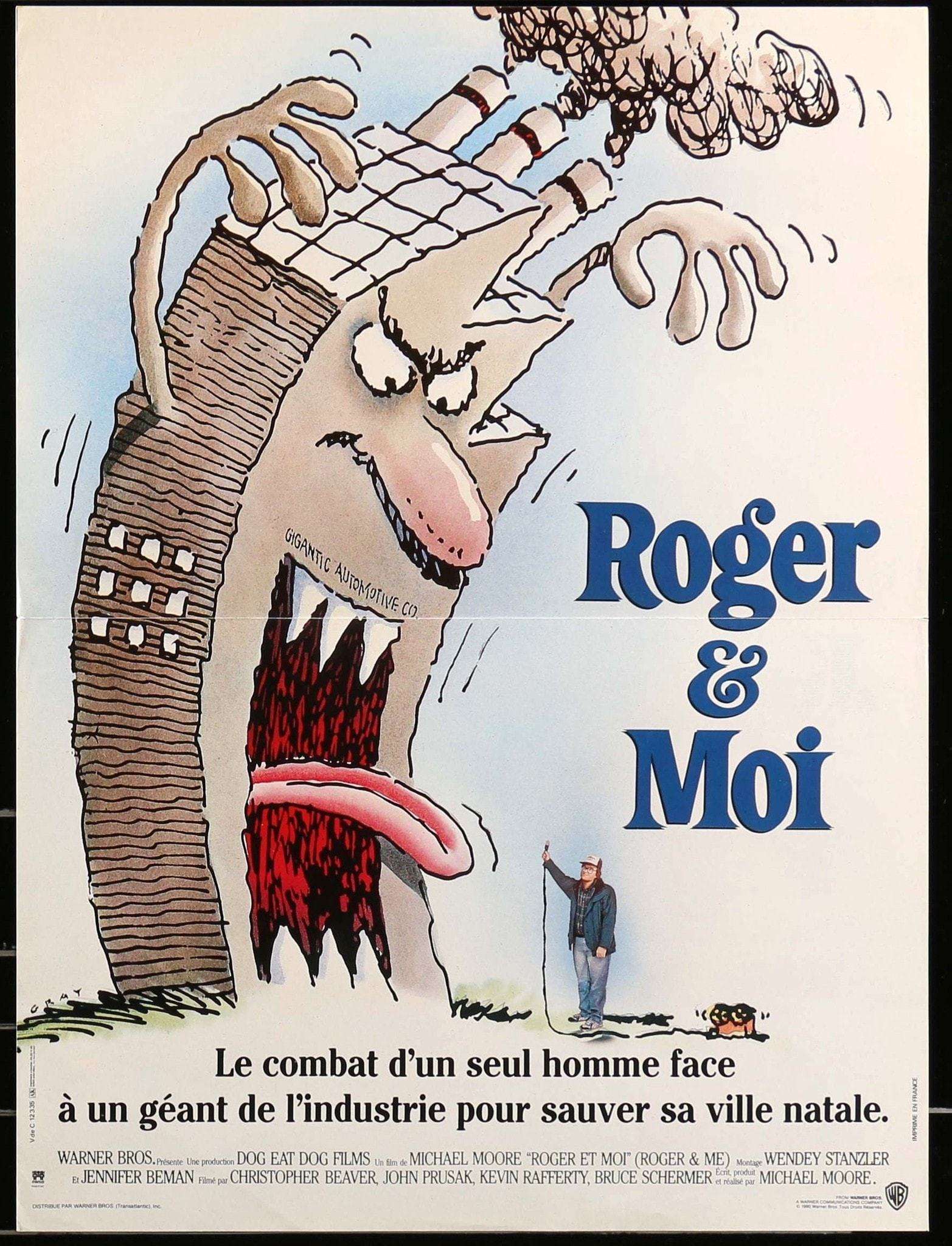 Roger &amp; Me (1989) original movie poster for sale at Originalfilmart