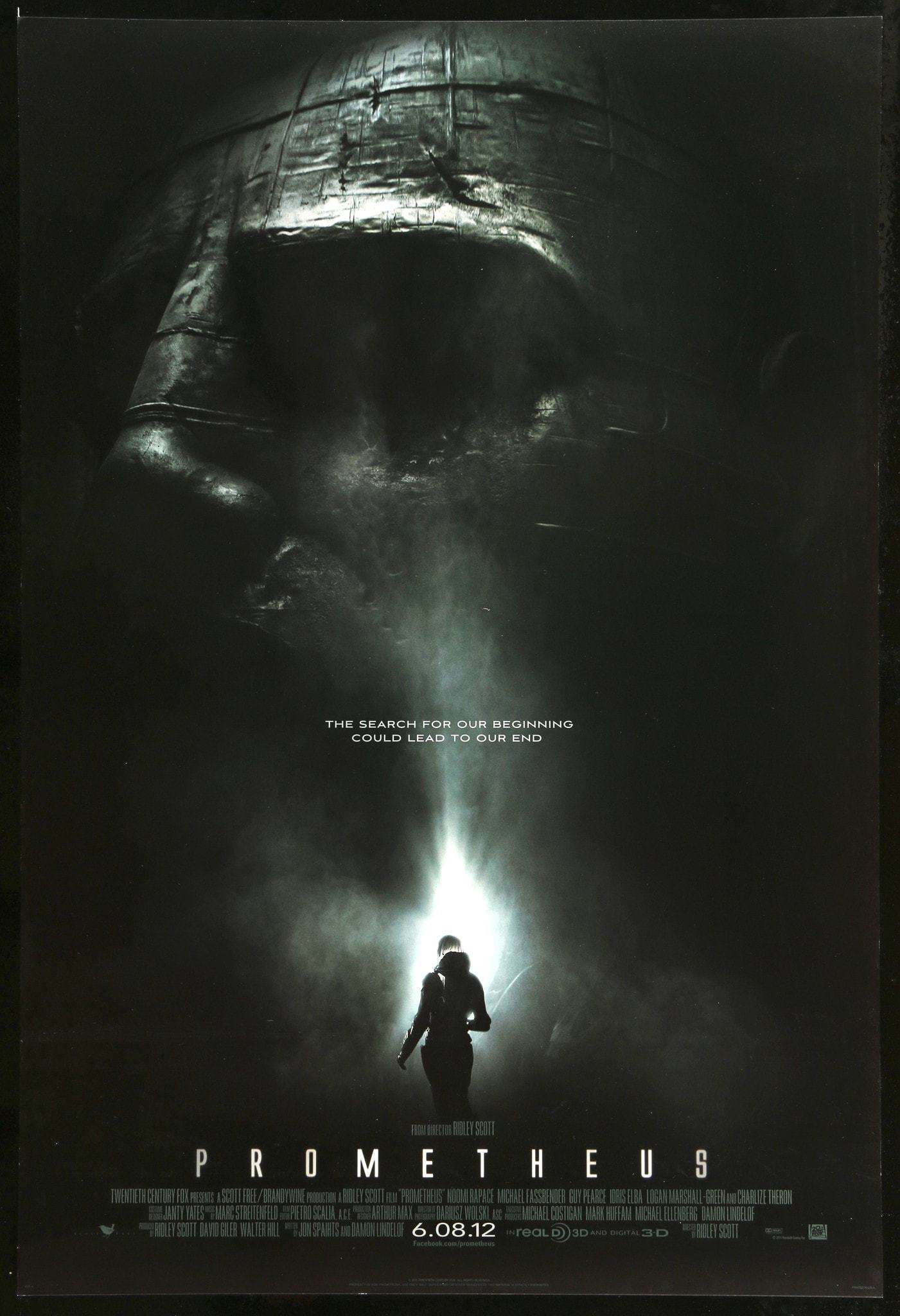 Prometheus (2012) original movie poster for sale at Originalfilmart