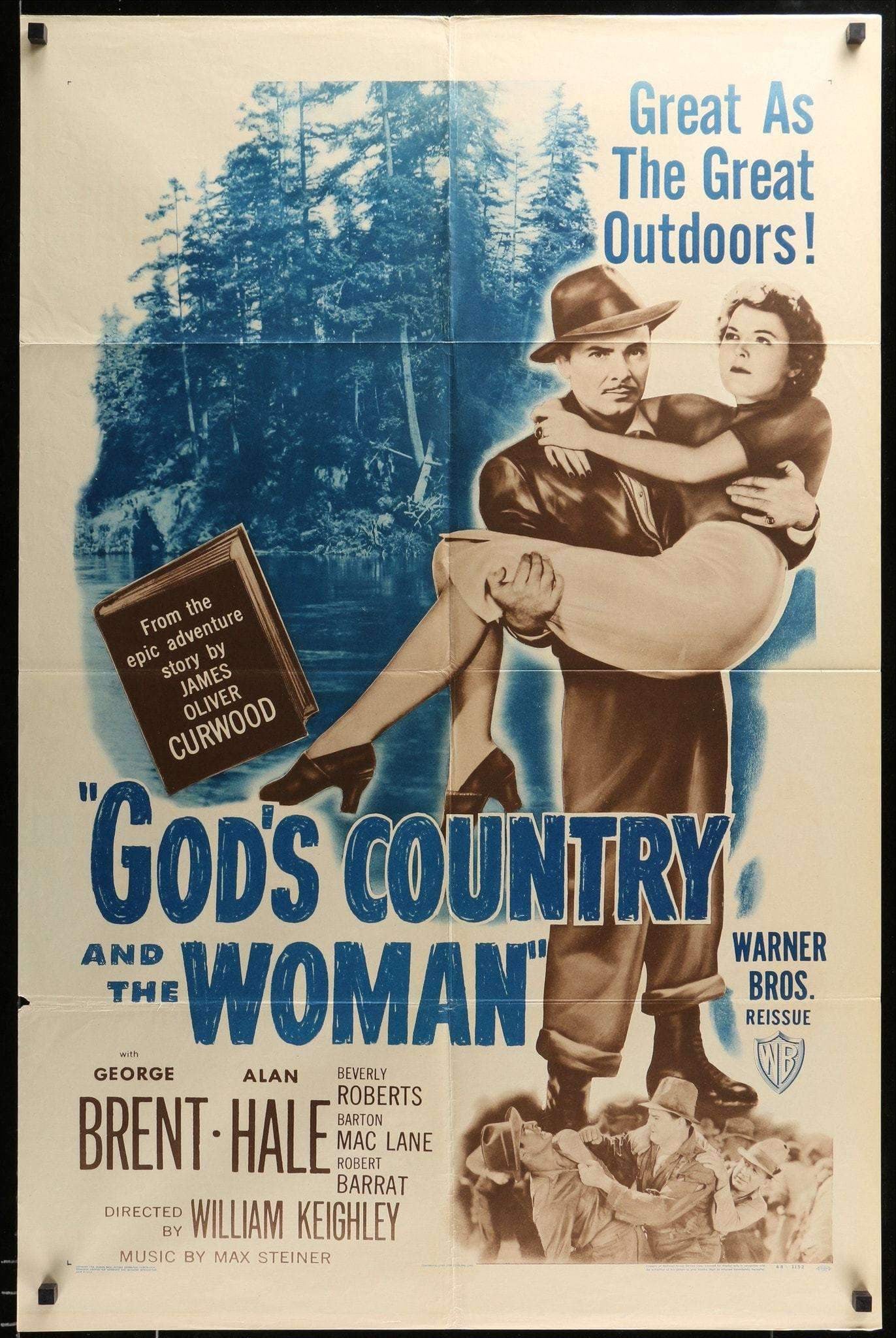 God's Country &amp; The Woman (1937) original movie poster for sale at Originalfilmart