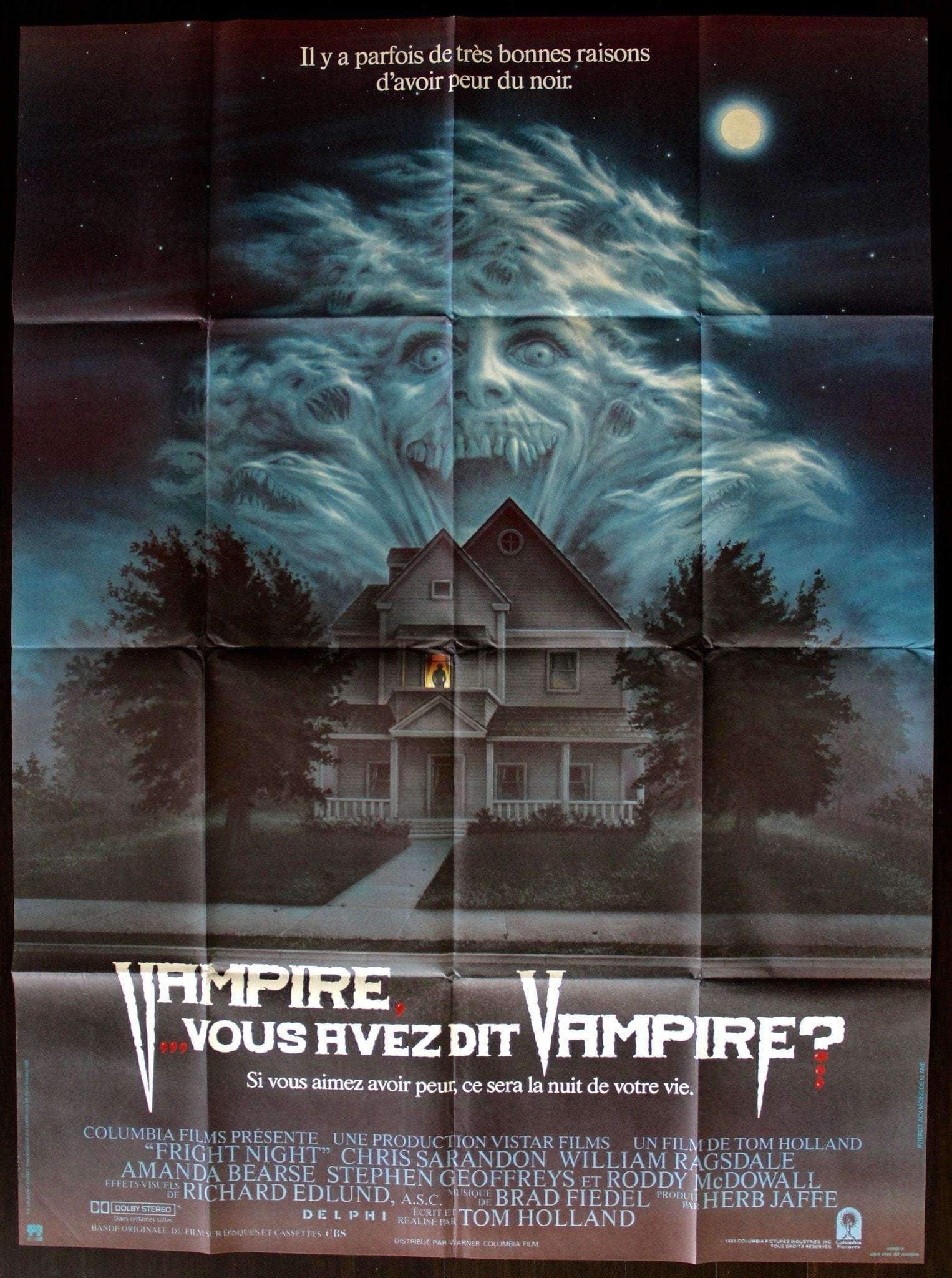 Fright Night (1985) original movie poster for sale at Originalfilmart