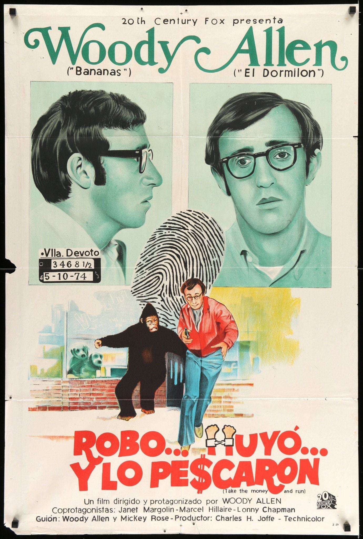 Take the Money and Run (1969) original movie poster for sale at Originalfilmart