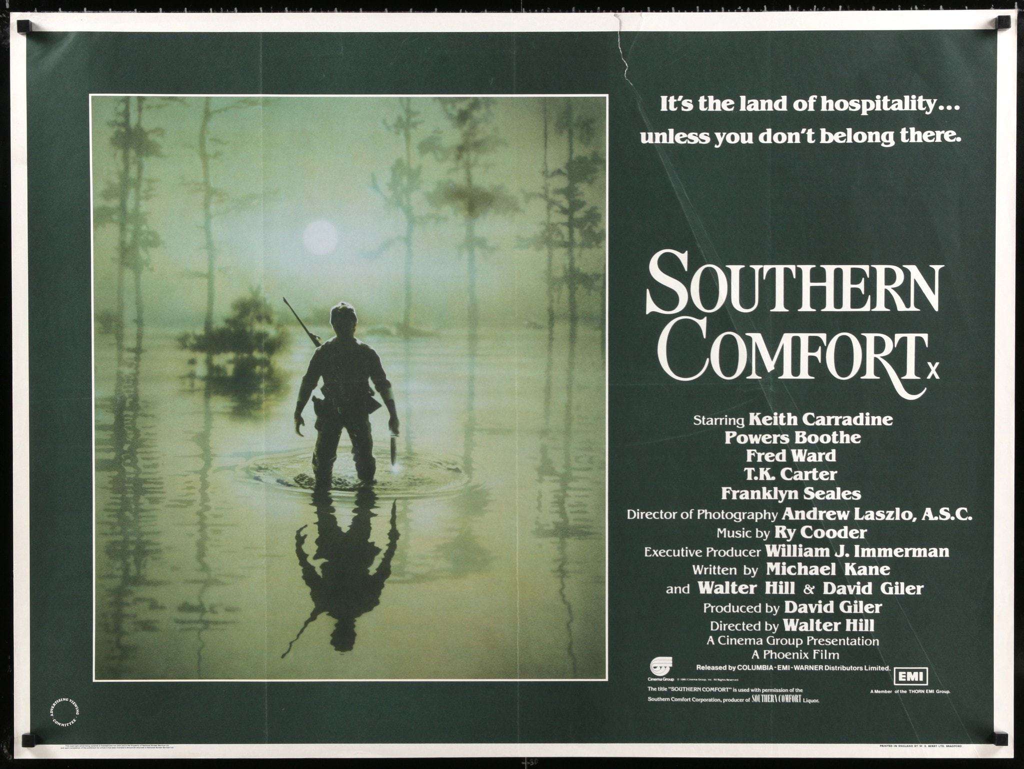 Southern Comfort (1981) original movie poster for sale at Originalfilmart