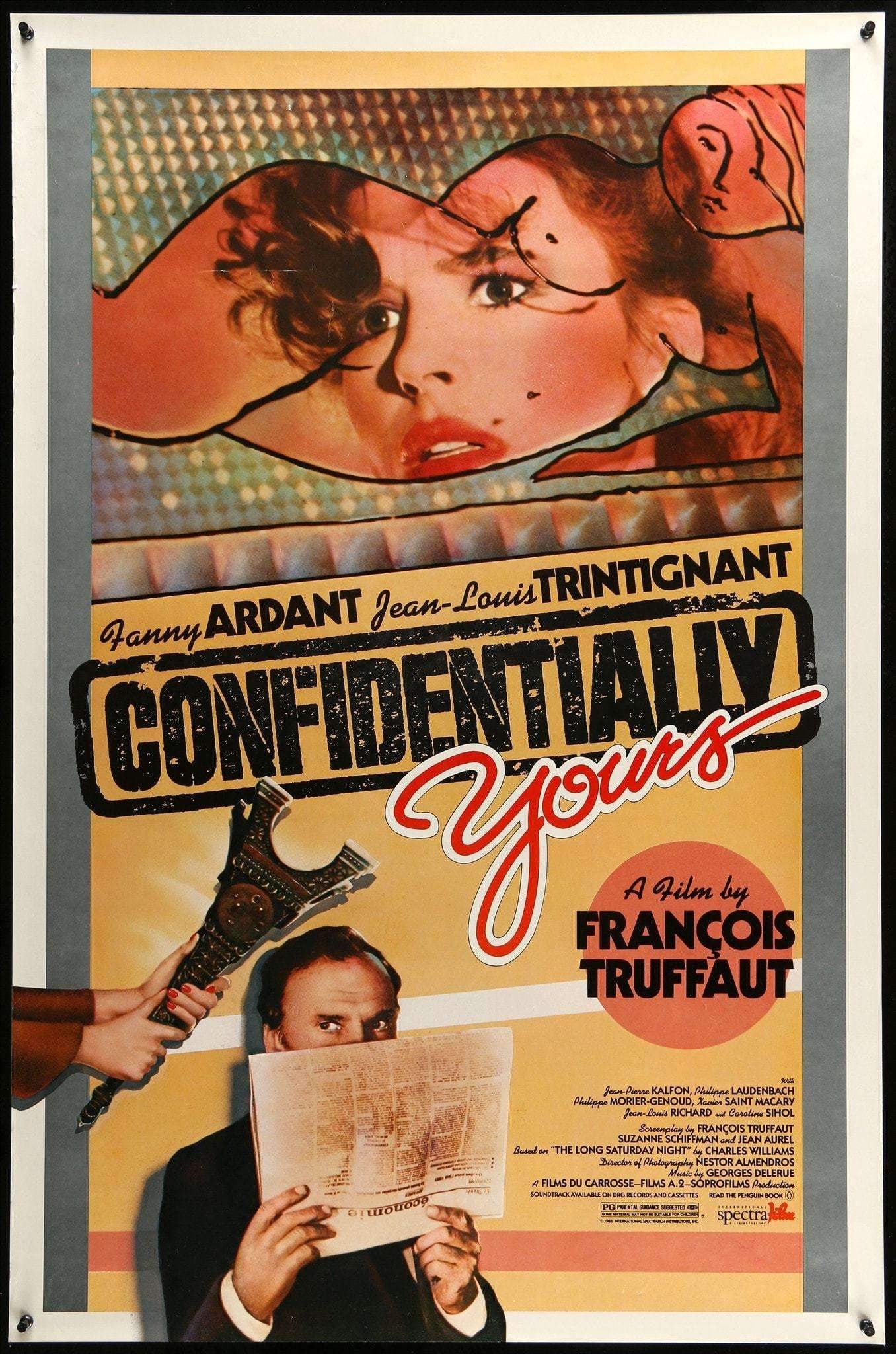 Confidentially Yours (1983) original movie poster for sale at Originalfilmart