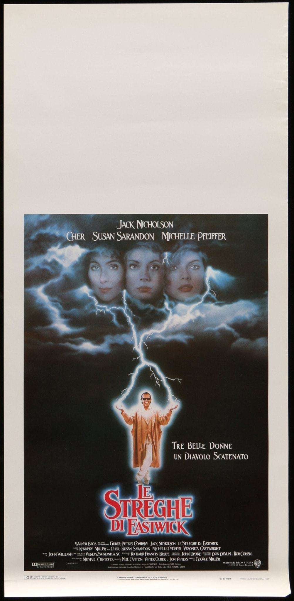 Witches of Eastwick (1987) original movie poster for sale at Originalfilmart