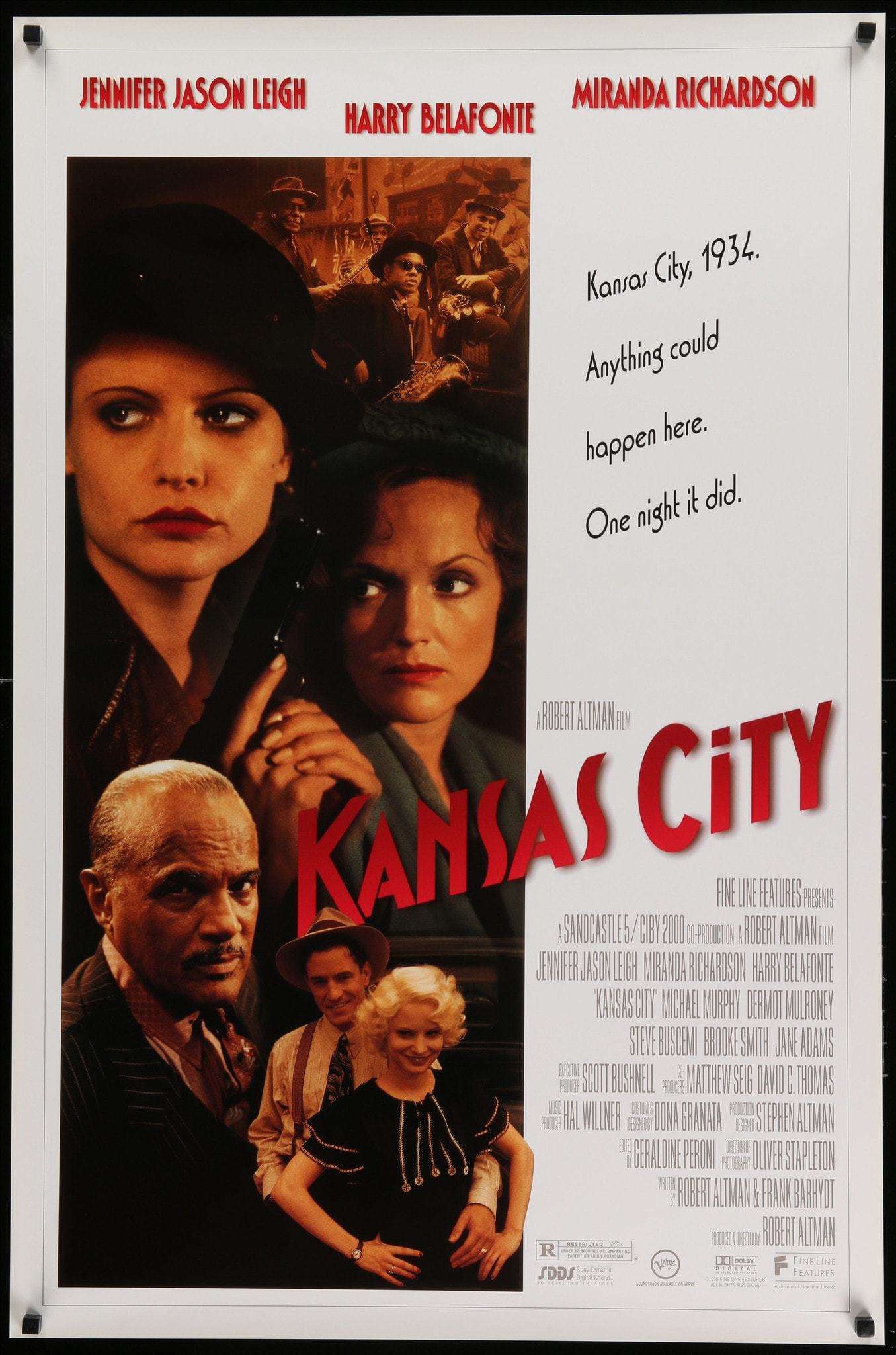 Kansas City (1996) original movie poster for sale at Originalfilmart