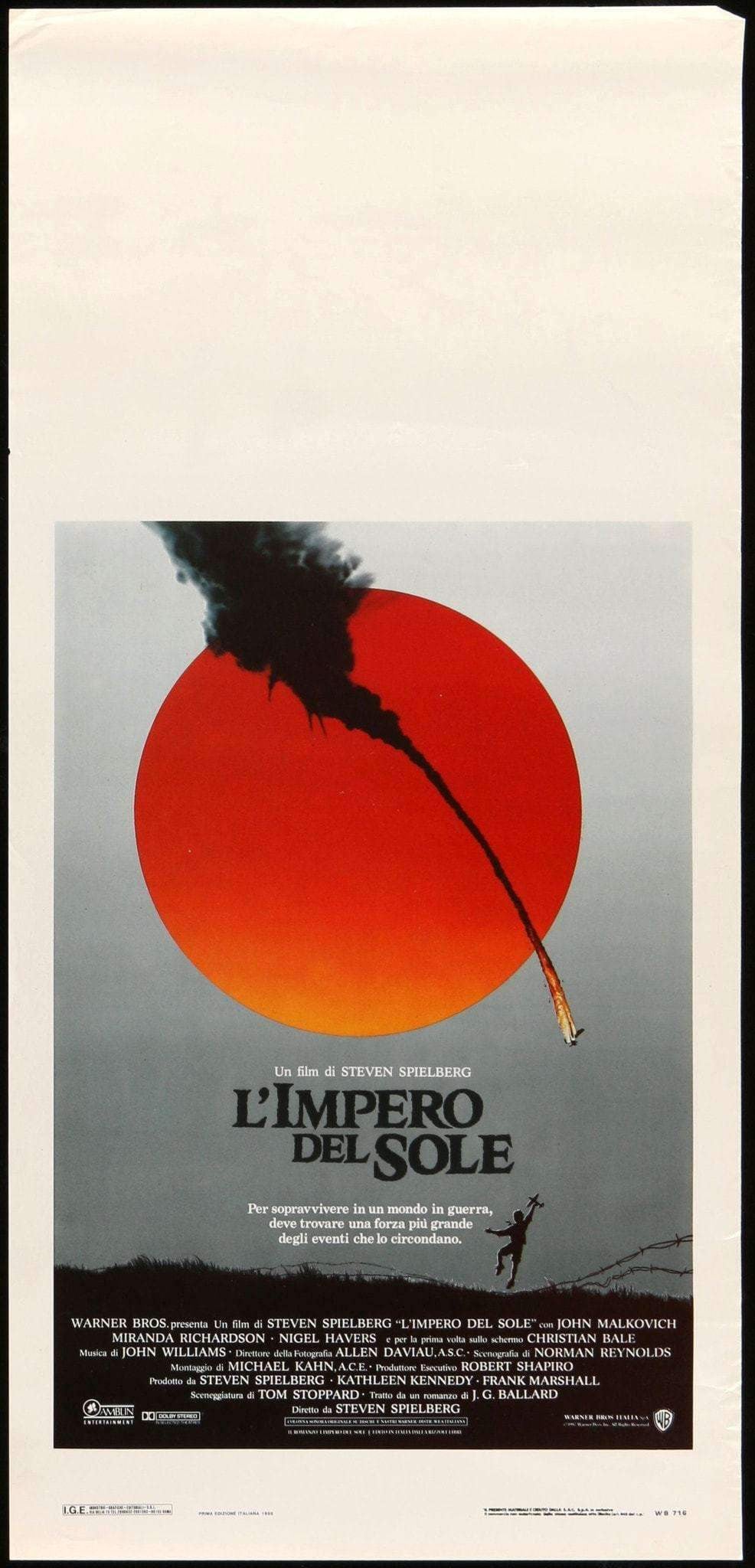 Empire of the Sun (1987) original movie poster for sale at Originalfilmart
