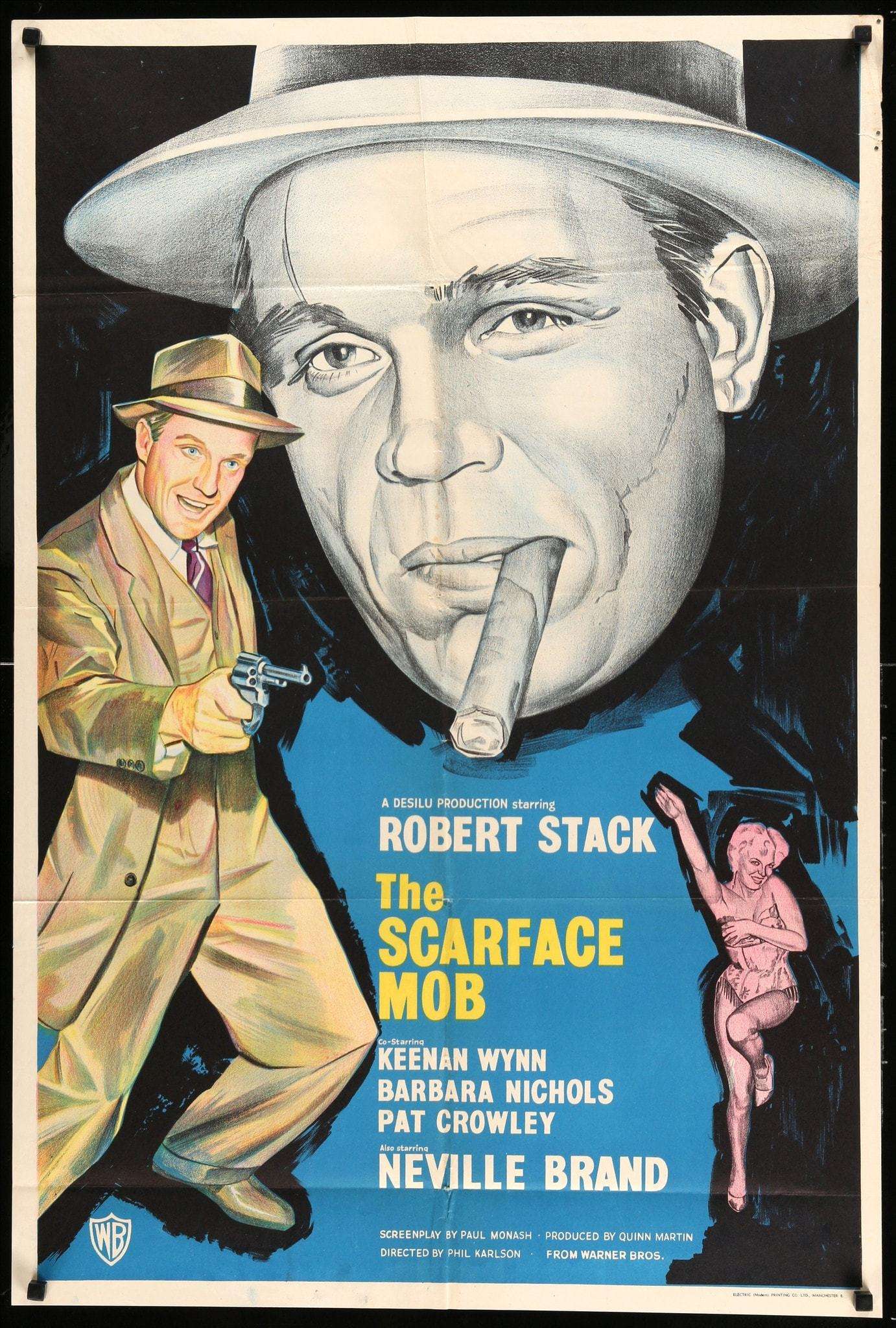 Scarface Mob (1959) original movie poster for sale at Originalfilmart