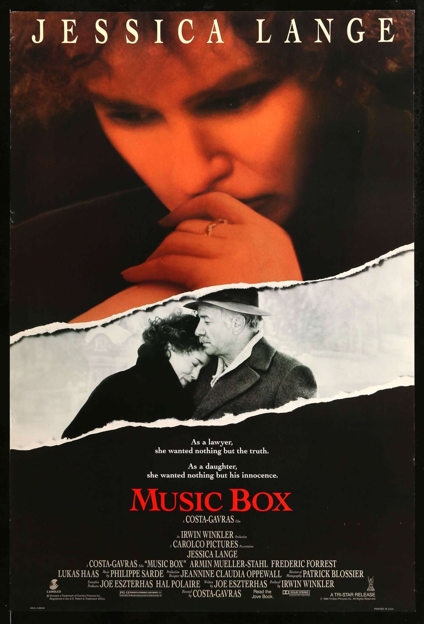 Music Box (1989) original movie poster for sale at Originalfilmart