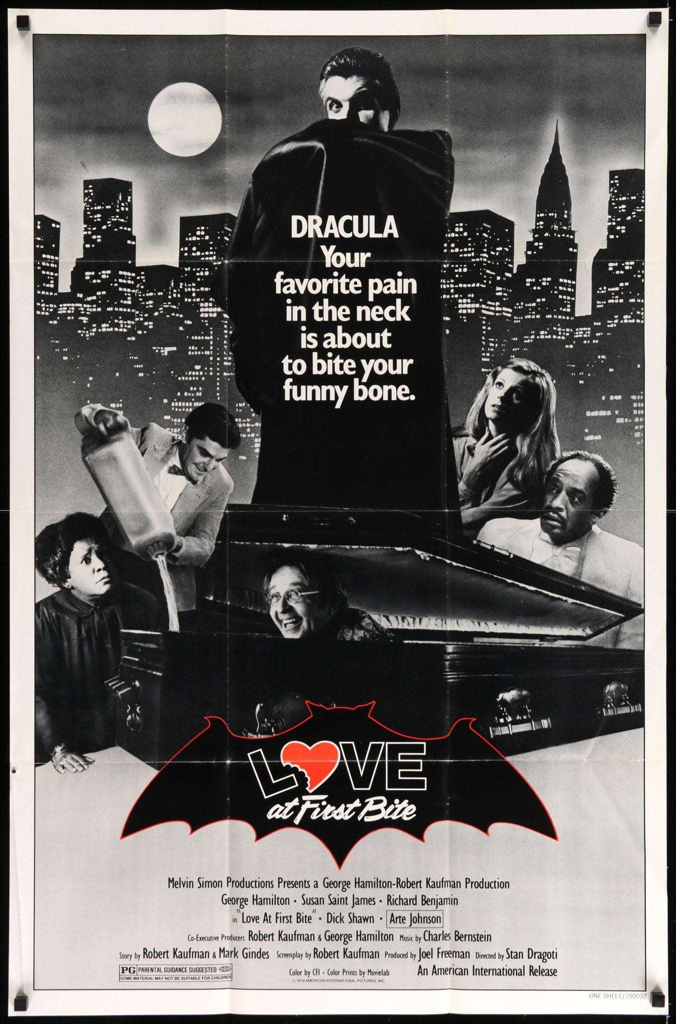 Love at First Bite (1979) original movie poster for sale at Originalfilmart