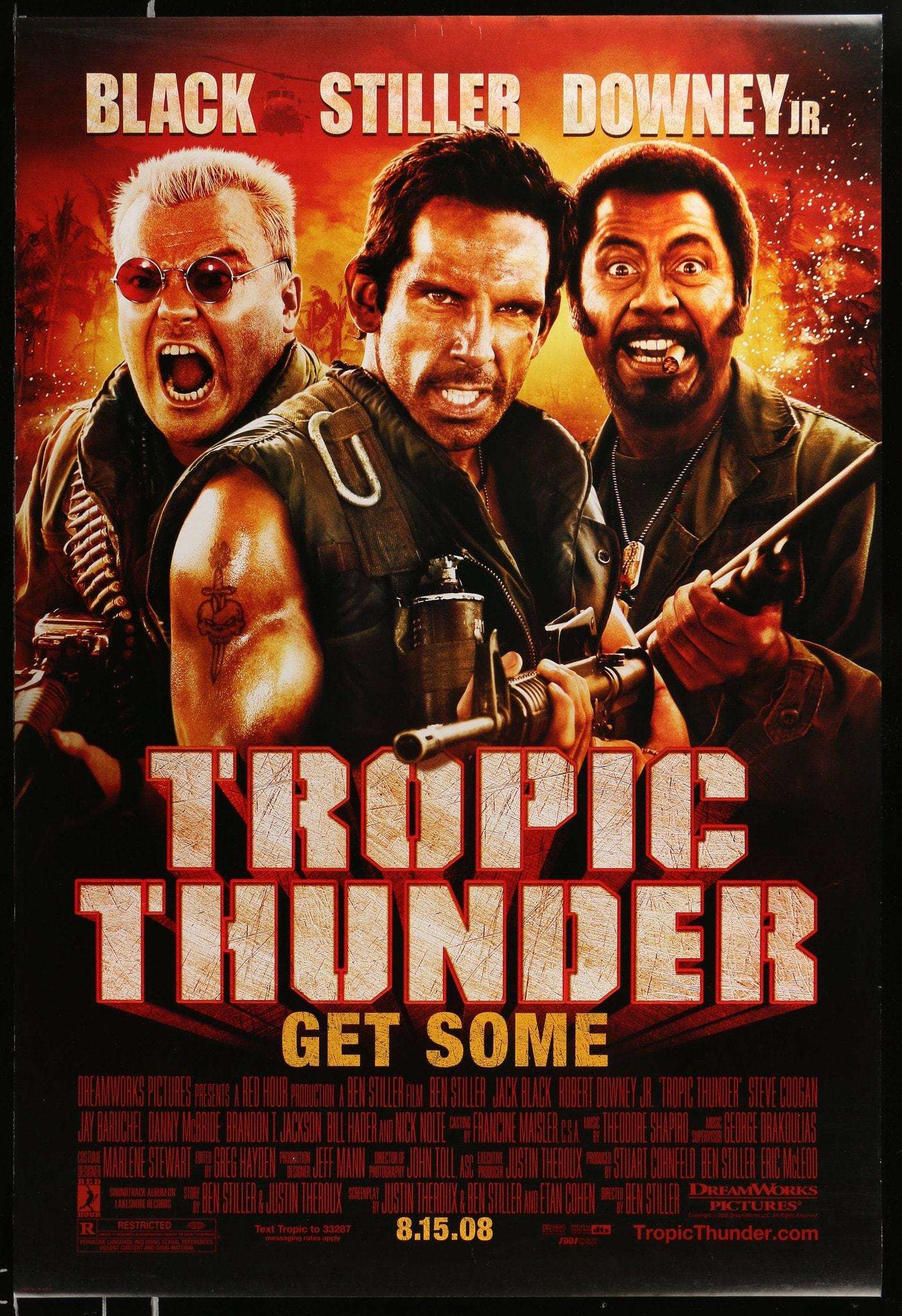 Tropic Thunder (2008) original movie poster for sale at Originalfilmart