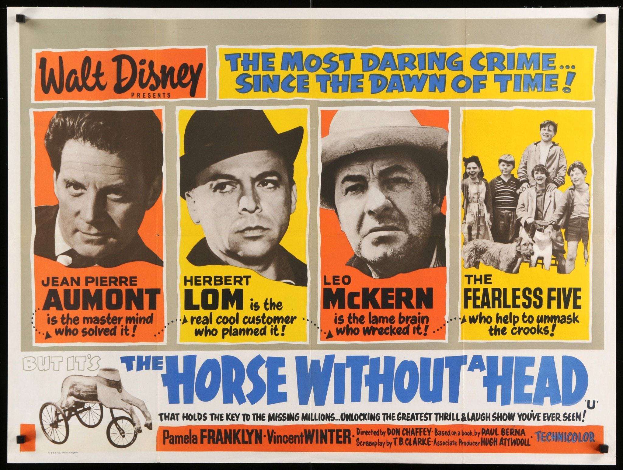 Horse Without a Head (1963) original movie poster for sale at Originalfilmart
