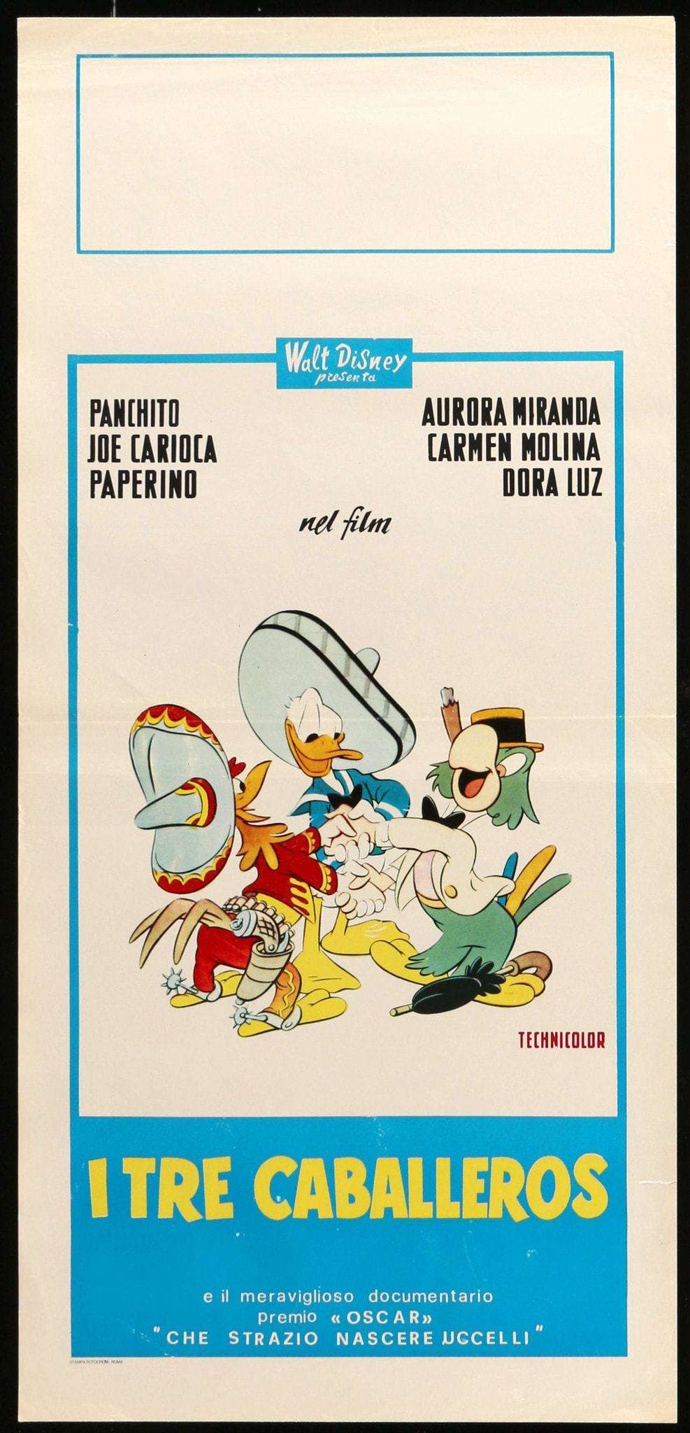 Three Caballeros (1944) original movie poster for sale at Originalfilmart
