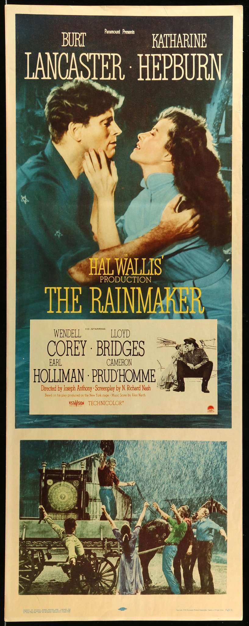 Rainmaker (1956) original movie poster for sale at Originalfilmart