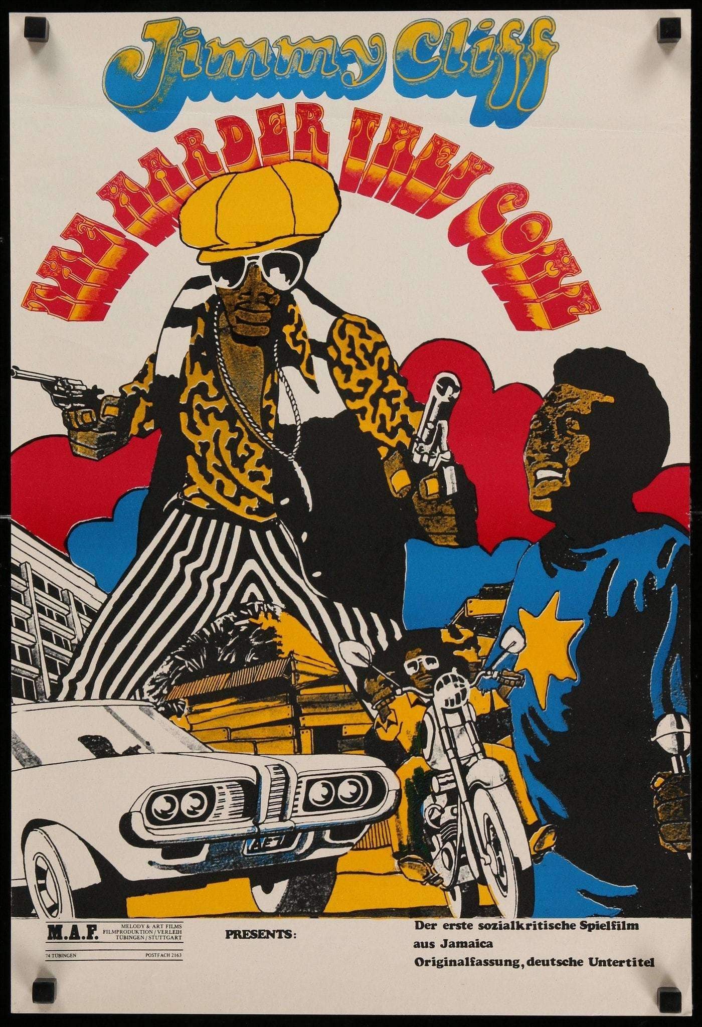 Harder They Come (1972) original movie poster for sale at Originalfilmart