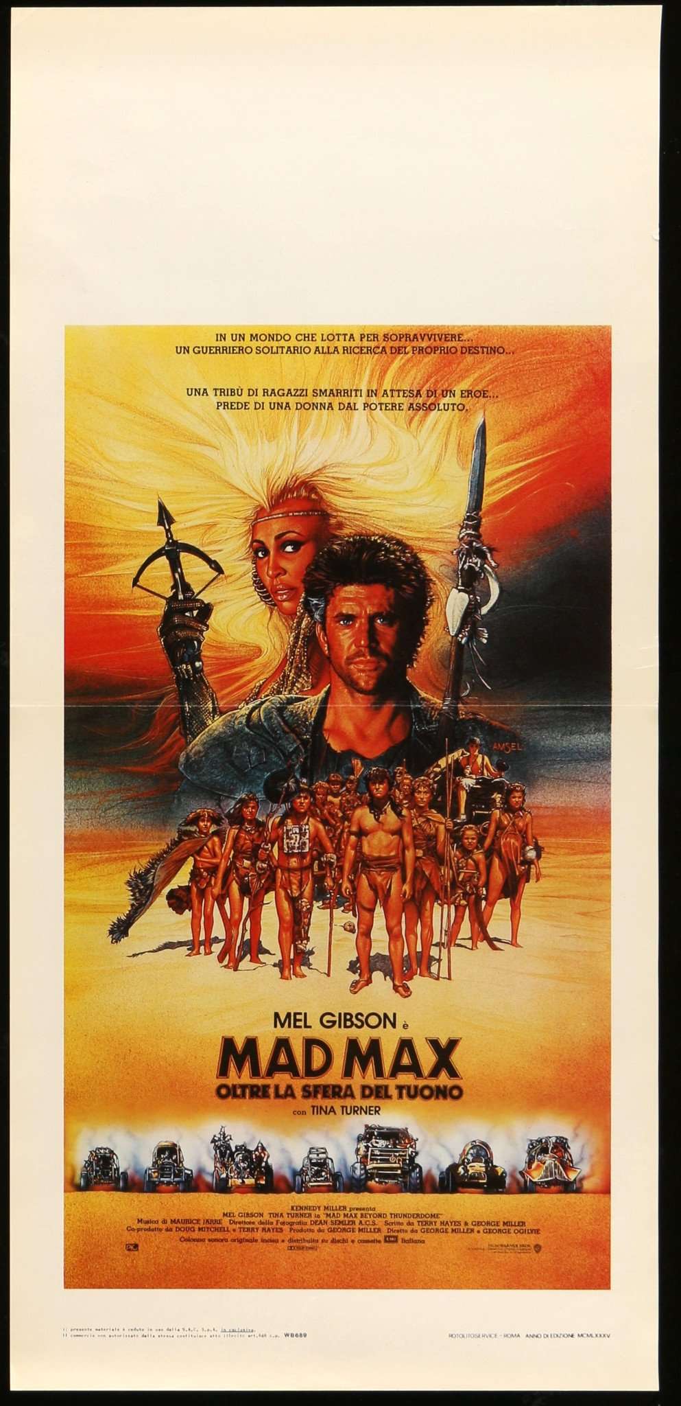 Mad Max Beyond Thunderdome (1985) original movie poster for sale at Originalfilmart