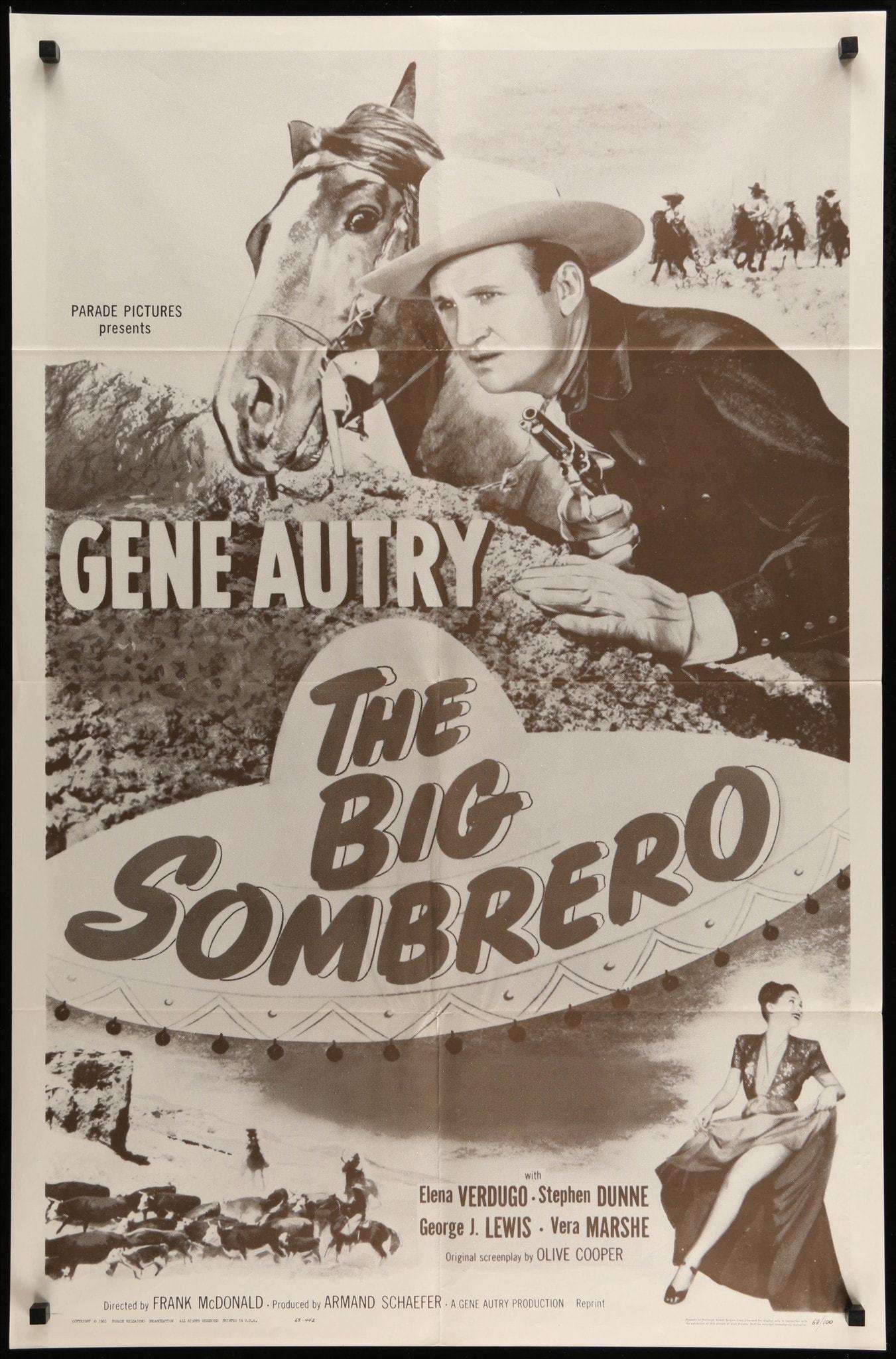 Big Sombrero (1948) original movie poster for sale at Originalfilmart