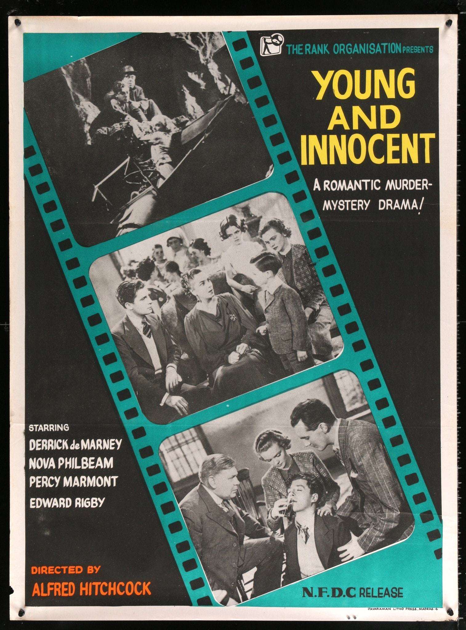 Young and Innocent (1937) original movie poster for sale at Originalfilmart
