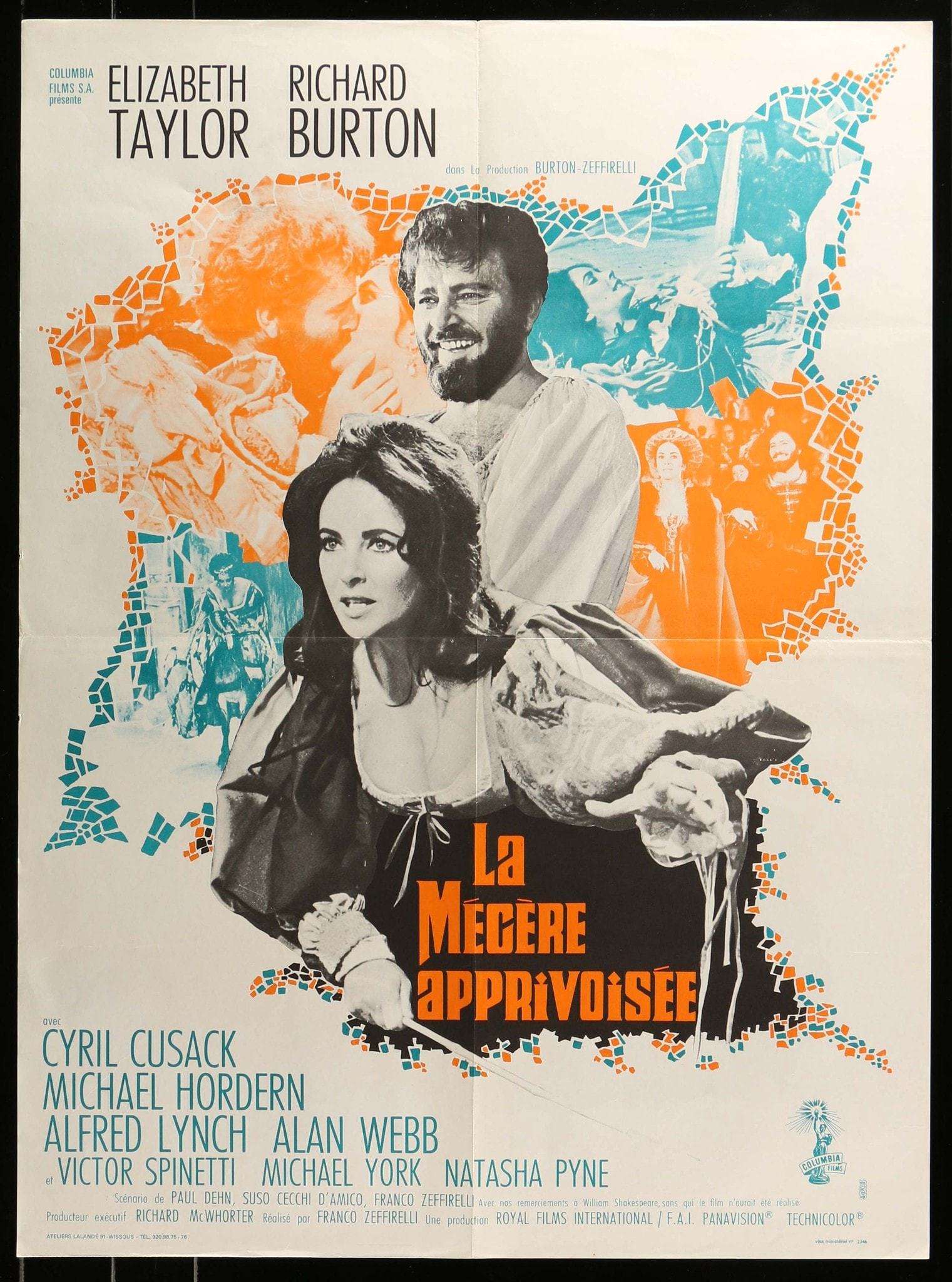 Taming of the Shrew (1967) original movie poster for sale at Originalfilmart