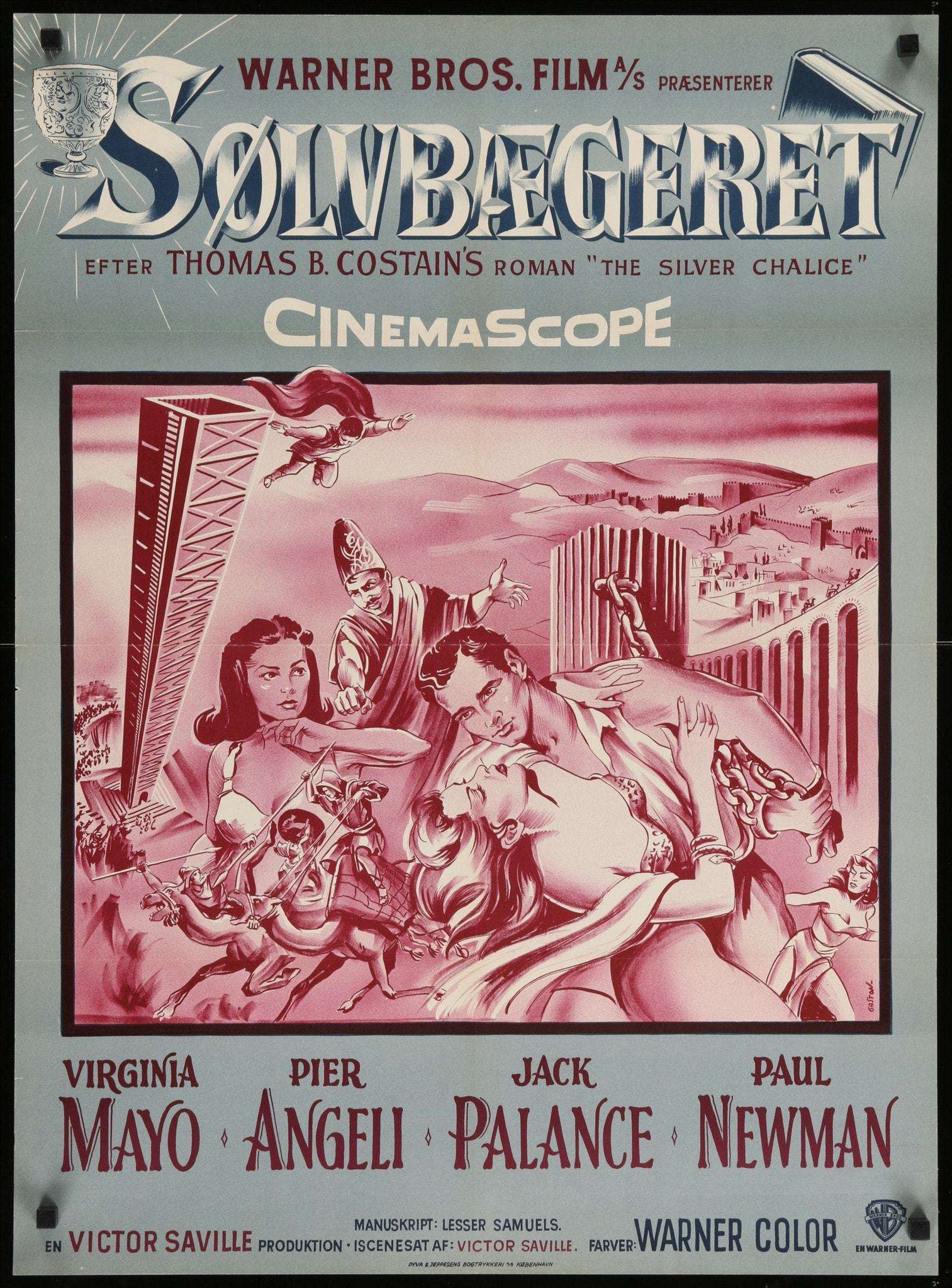 Silver Chalice (1955) original movie poster for sale at Originalfilmart