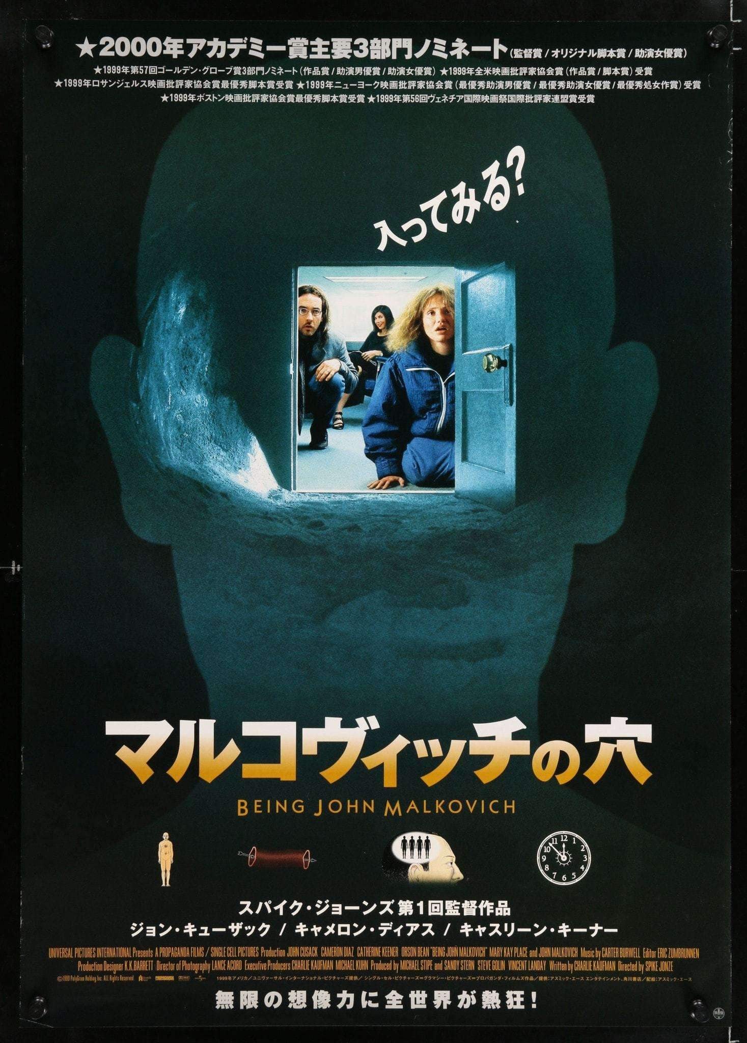 Being John Malkovich (1999) original movie poster for sale at Originalfilmart