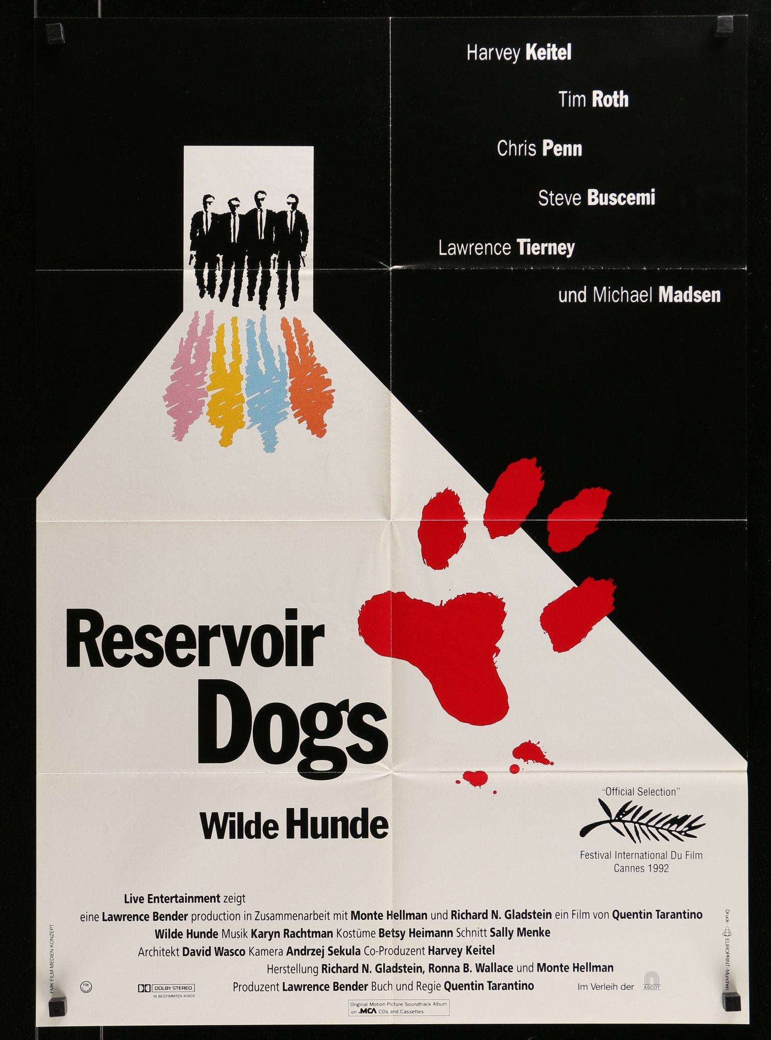 Reservoir Dogs (1992) original movie poster for sale at Originalfilmart