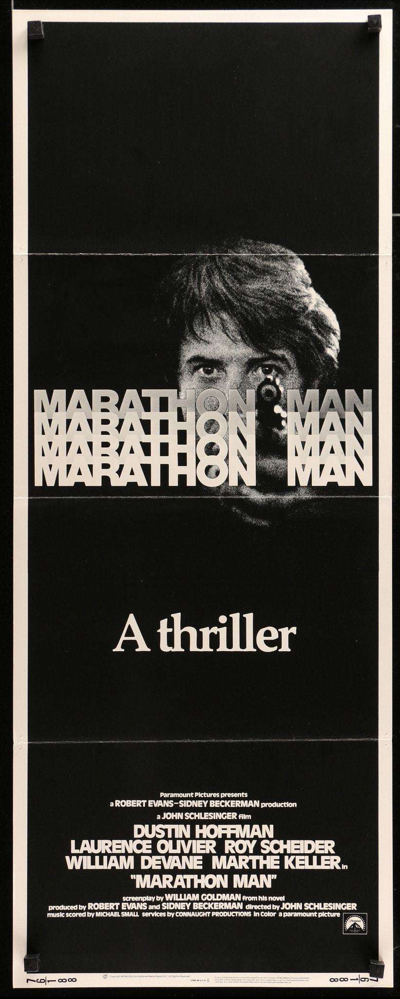 Marathon Man (1976) original movie poster for sale at Originalfilmart