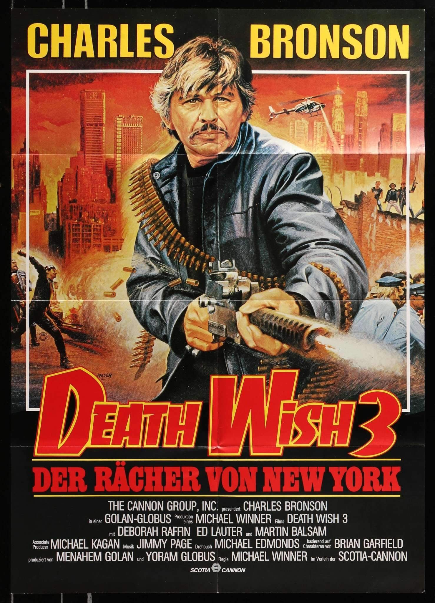 Death Wish 3 (1985) original movie poster for sale at Originalfilmart