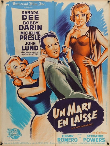 If A Man Answers (1962) original movie poster for sale at Originalfilmart