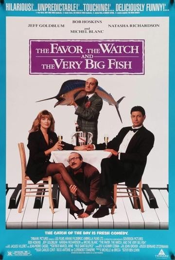 Favor, The Watch and the Very Big Fish (1991) original movie poster for sale at Originalfilmart
