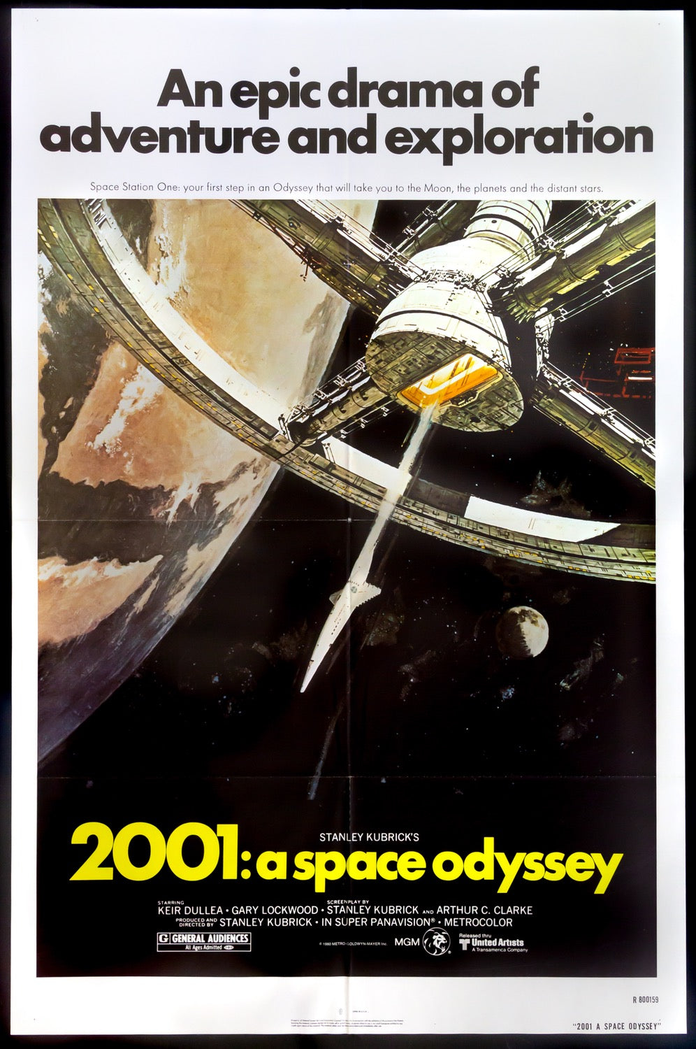 2001: A Space Odyssey (1968) original movie poster for sale at Originalfilmart
