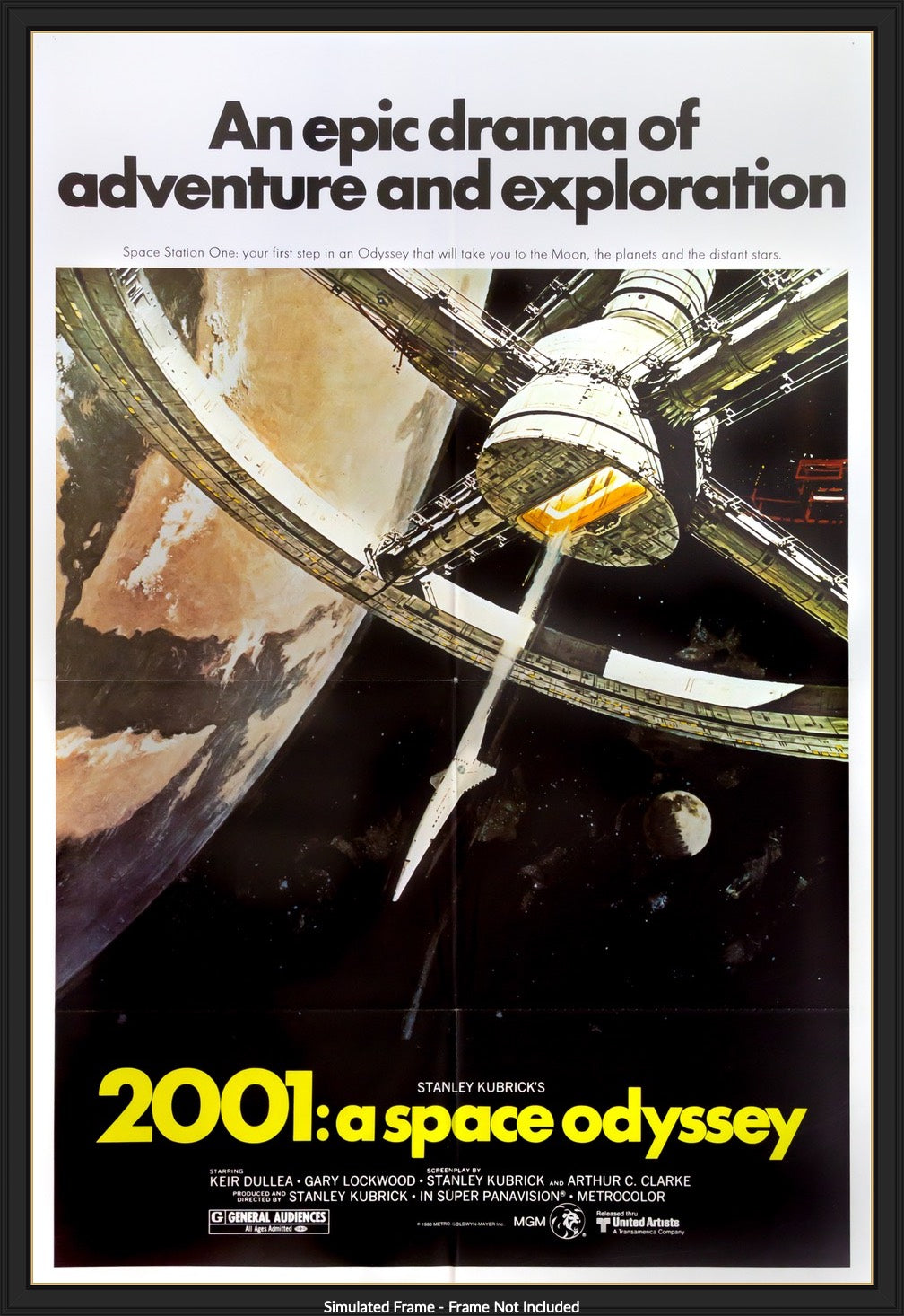 2001: A Space Odyssey (1968) original movie poster for sale at Originalfilmart