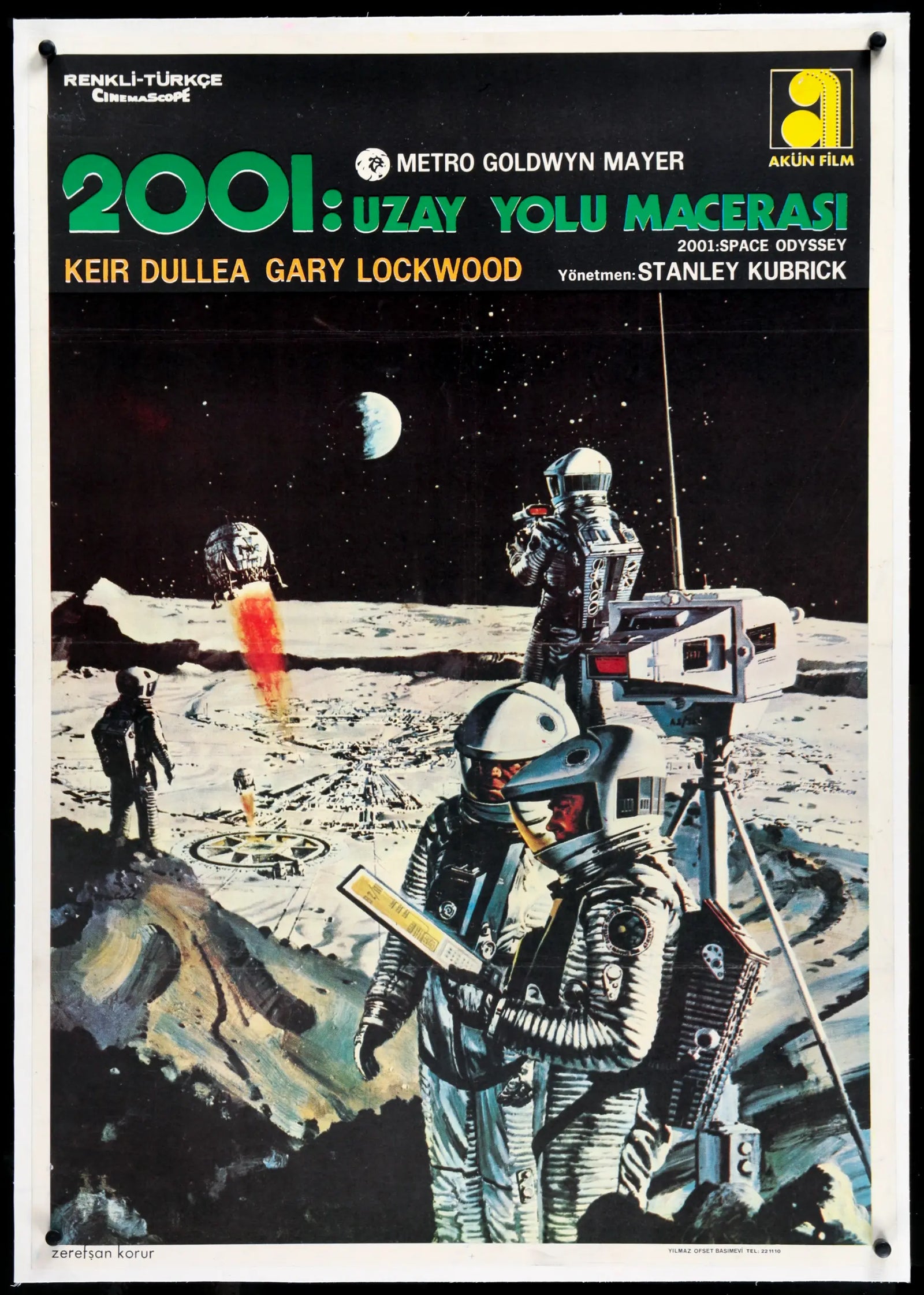 2001: A Space Odyssey (1968) original movie poster for sale at Originalfilmart
