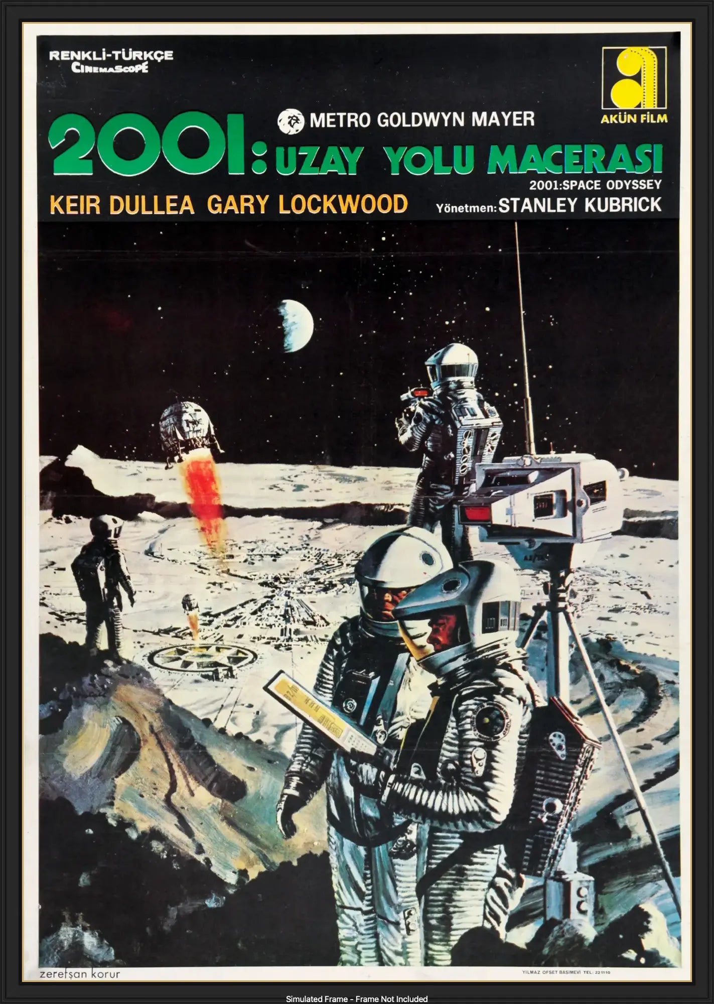 2001: A Space Odyssey (1968) original movie poster for sale at Originalfilmart