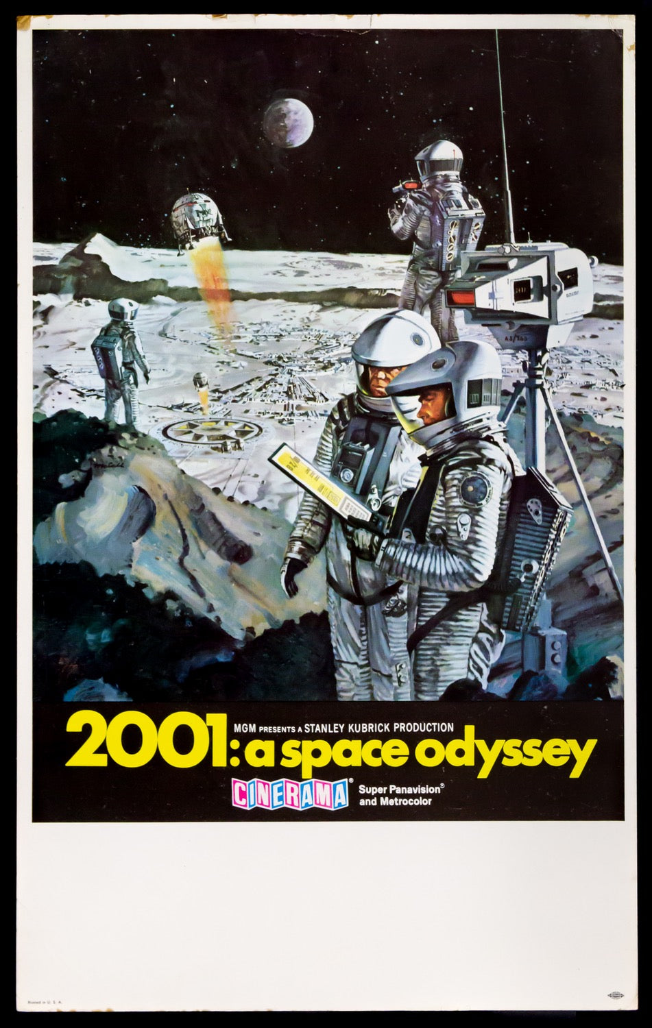 2001: A Space Odyssey (1968) original movie poster for sale at Originalfilmart