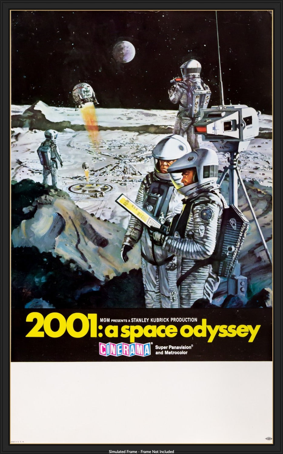 2001: A Space Odyssey (1968) original movie poster for sale at Originalfilmart