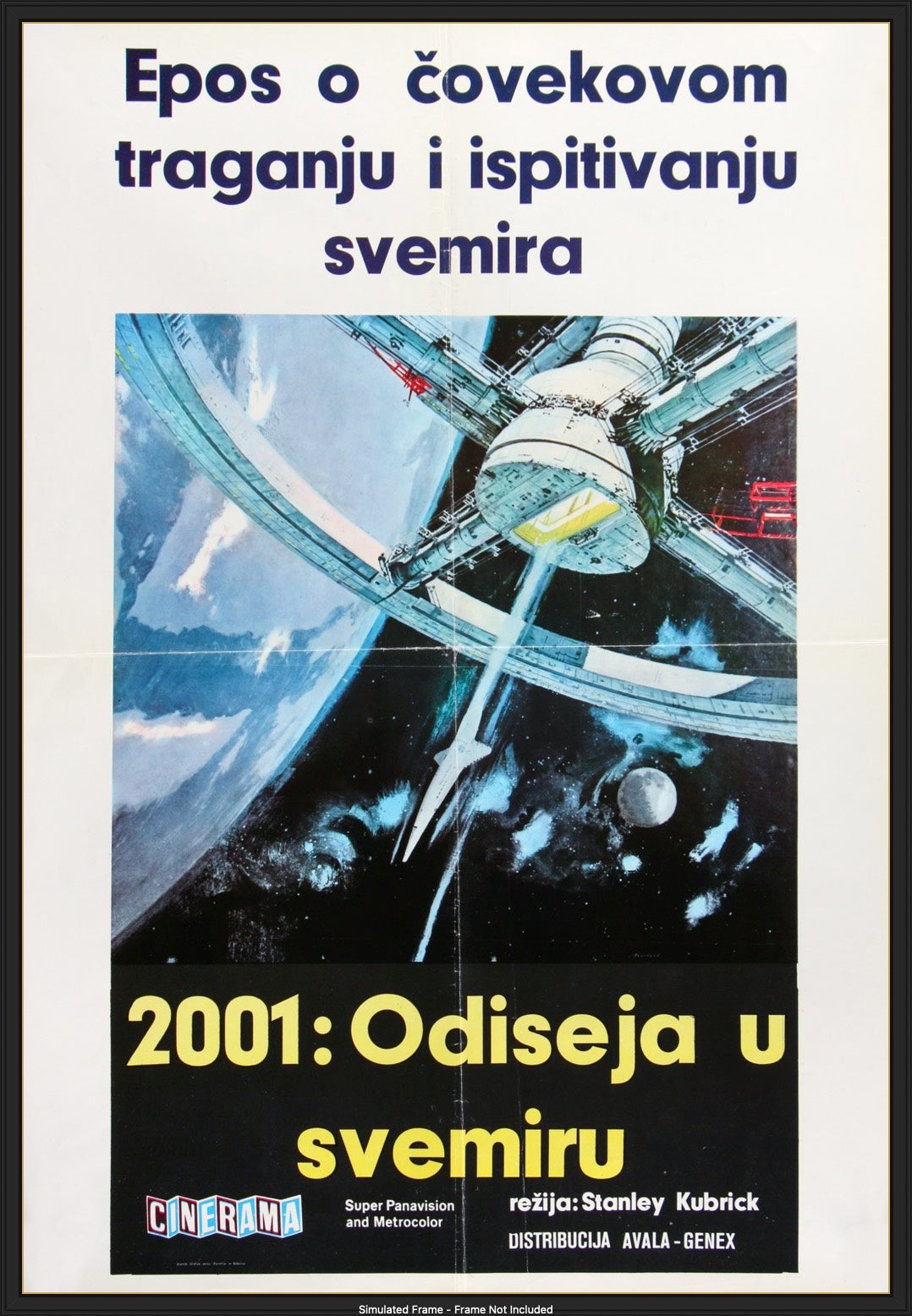 2001: A Space Odyssey (1968) original movie poster for sale at Originalfilmart