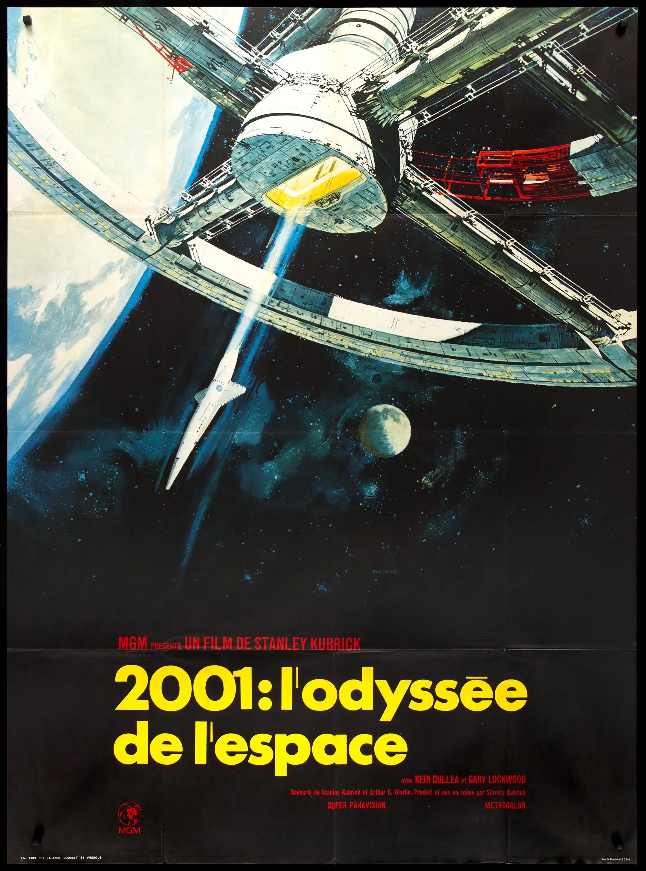2001: A Space Odyssey (1968) original movie poster for sale at Originalfilmart