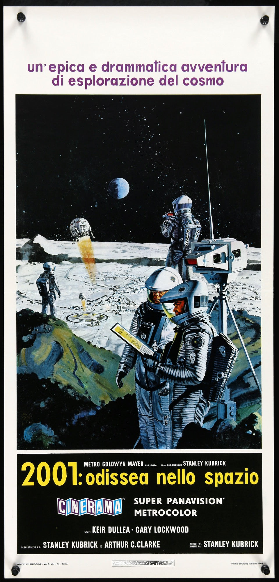 2001: A Space Odyssey (1968) original movie poster for sale at Originalfilmart