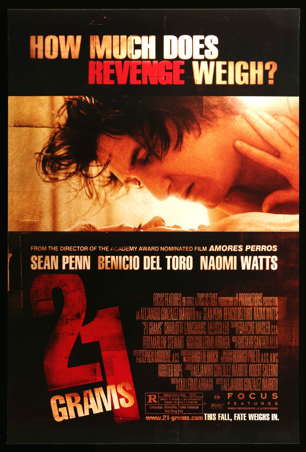 21 Grams (2003) original movie poster for sale at Originalfilmart