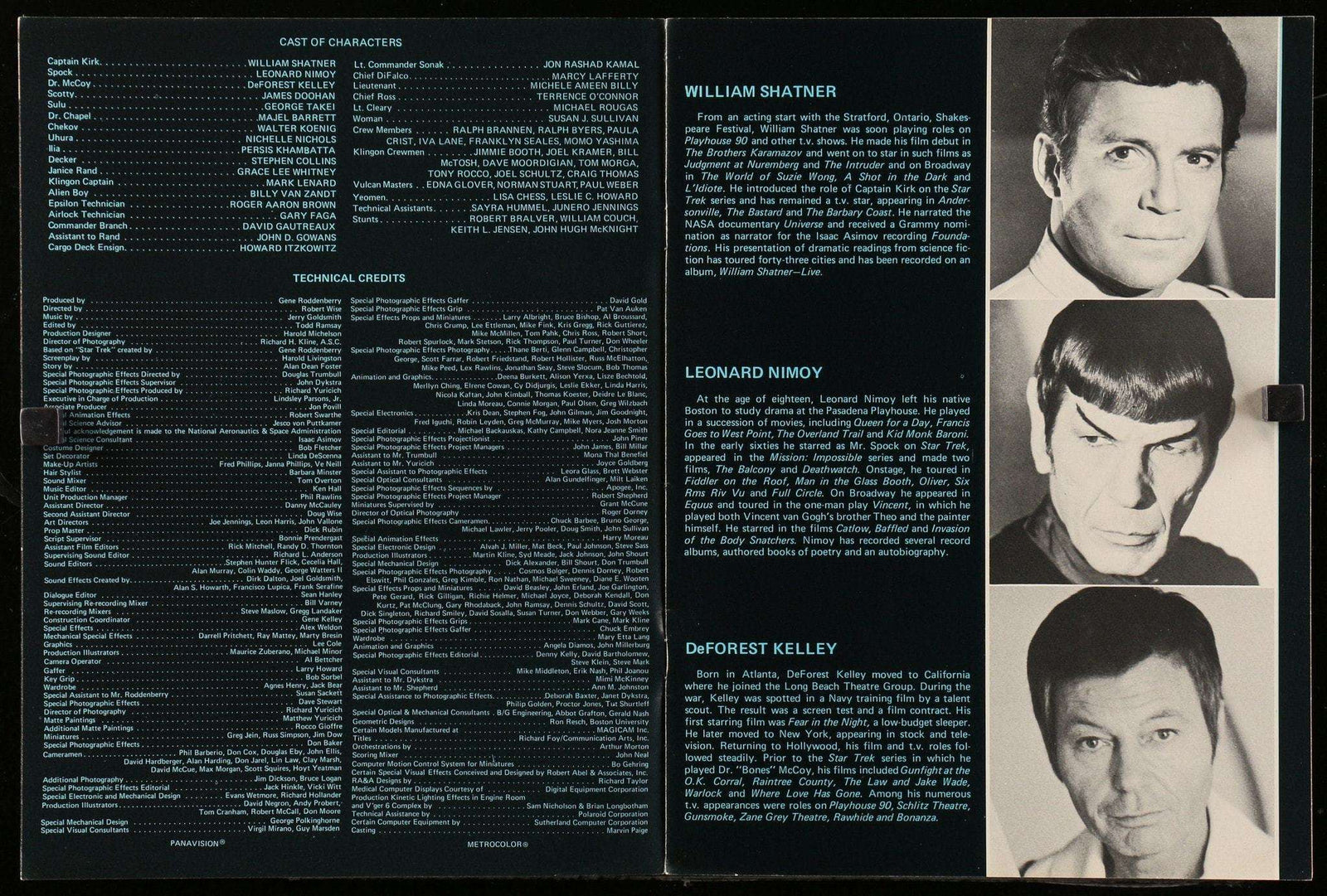 Star Trek: The Motion Picture (1979) Australian Souvenir Program original movie poster for sale at Originalfilmart