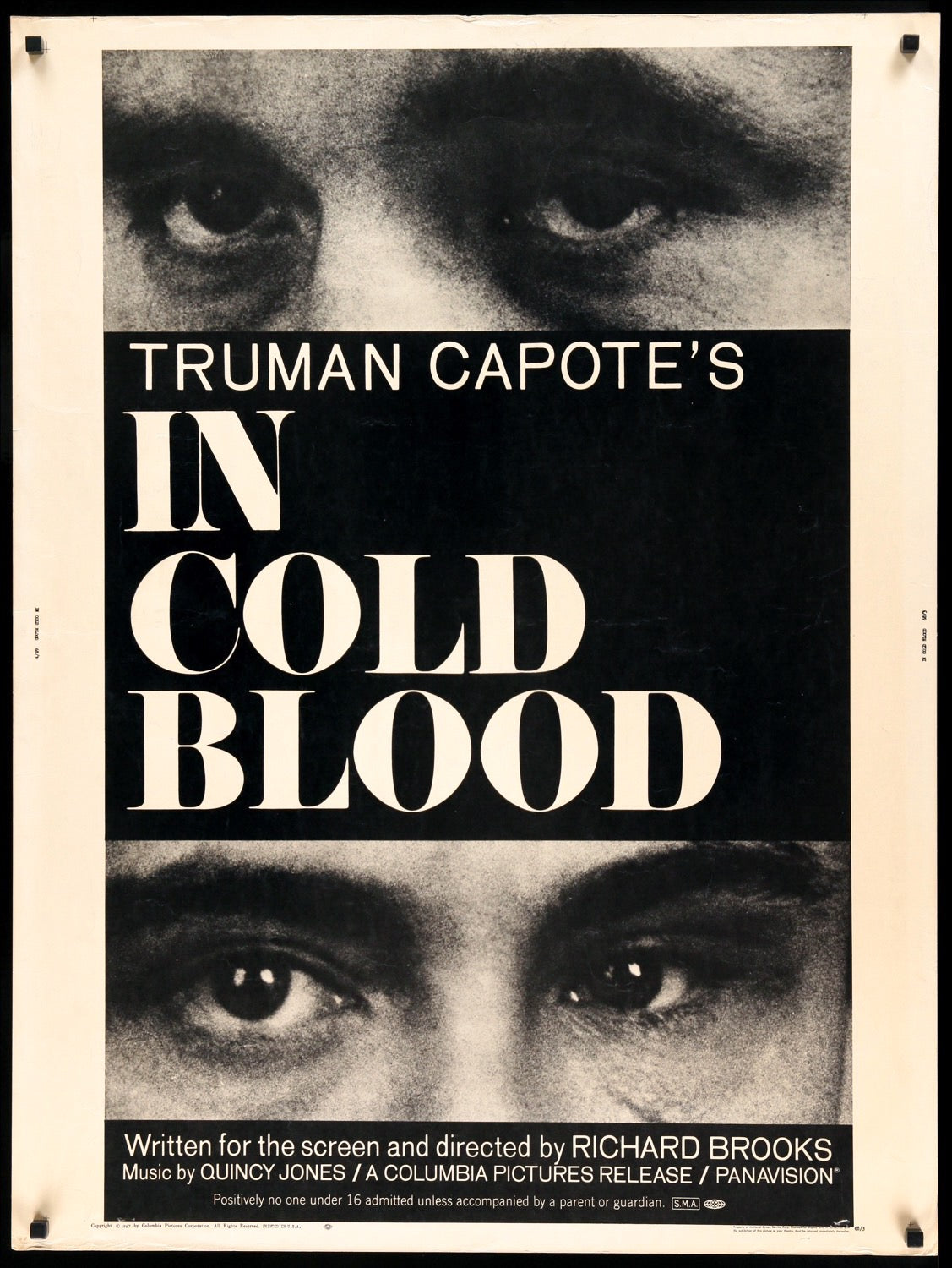 In Cold Blood (1967) original movie poster for sale at Originalfilmart