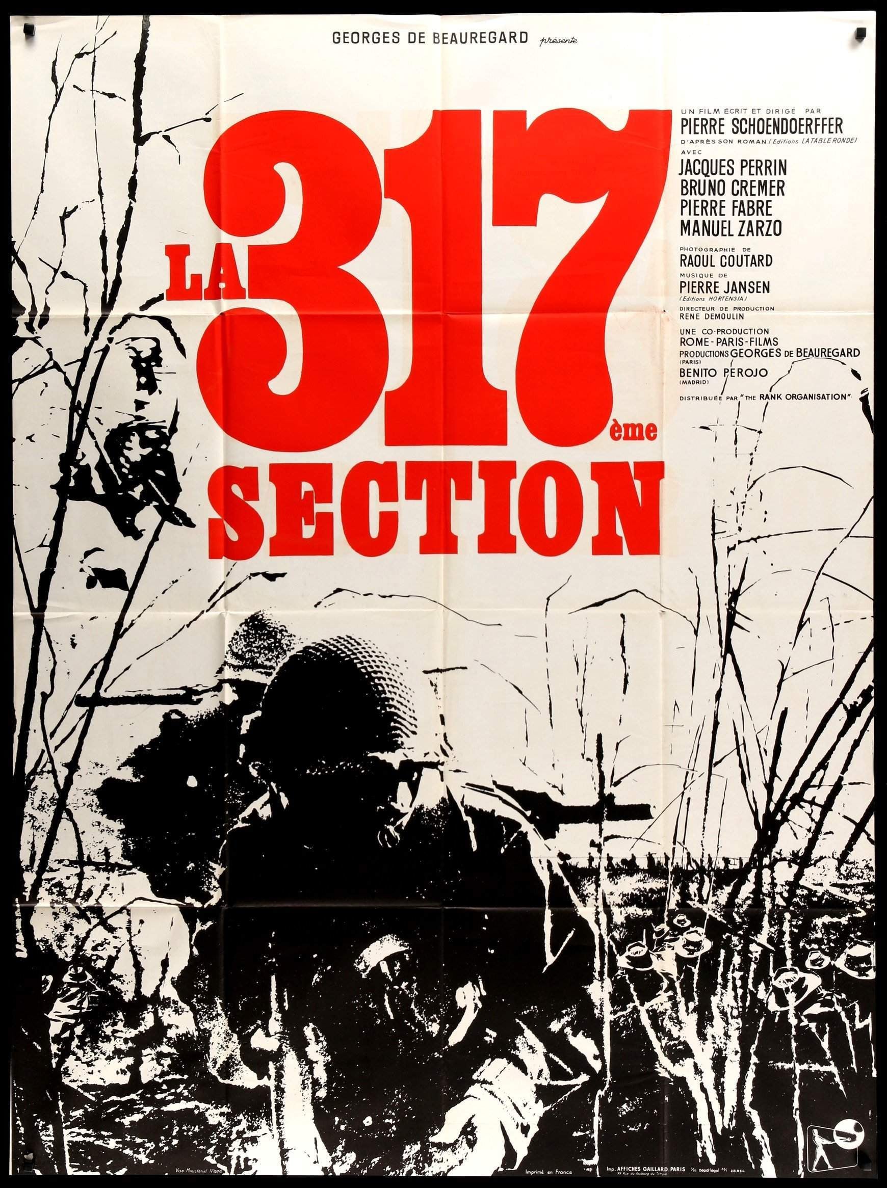 317th Platoon (1965) original movie poster for sale at Originalfilmart