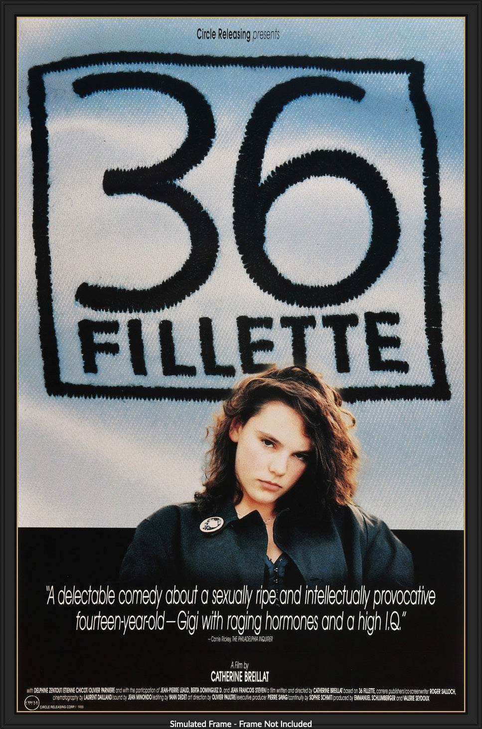 36 Fillette (1988) original movie poster for sale at Originalfilmart