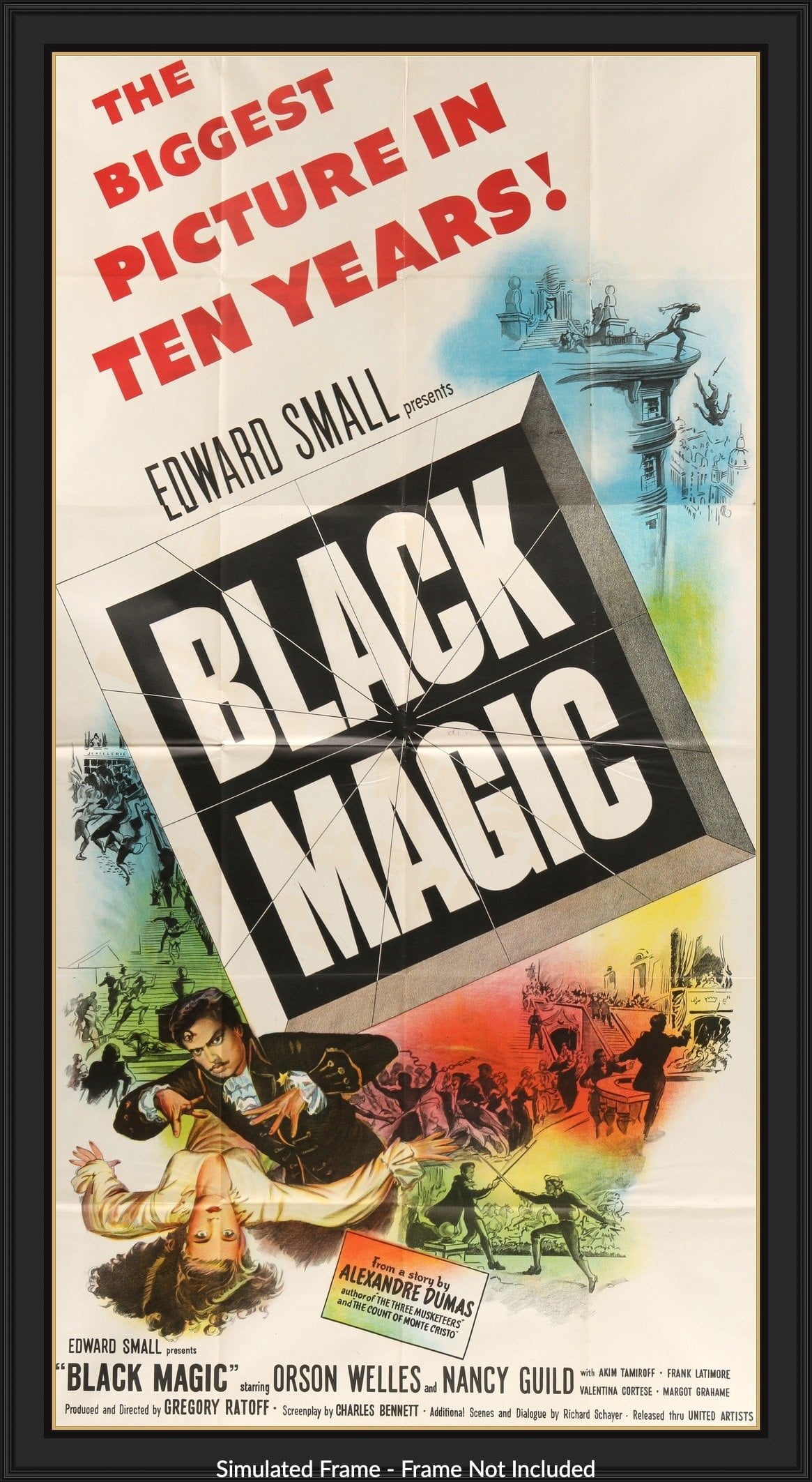 Black Magic (1949) original movie poster for sale at Originalfilmart