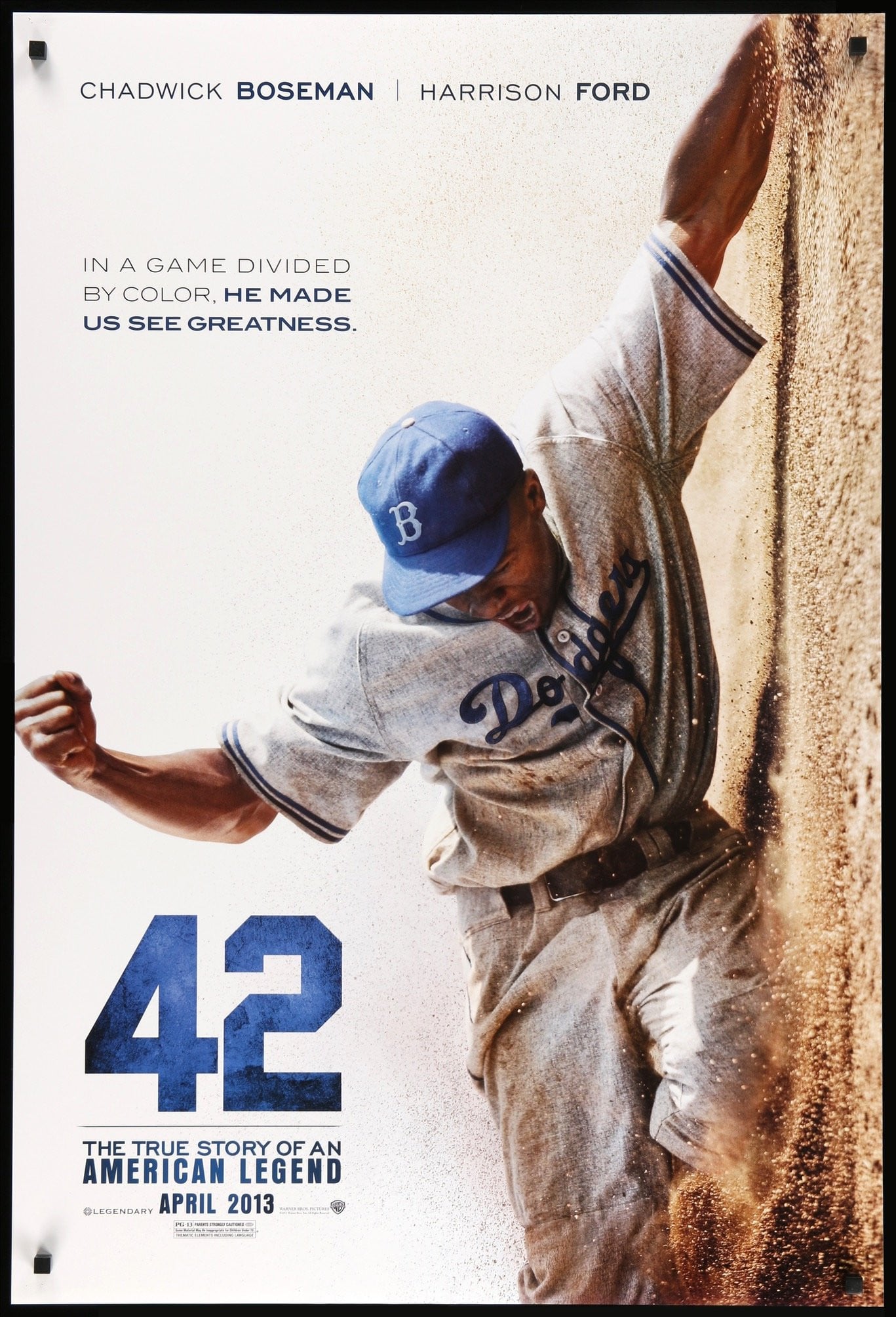 42 (2013) original movie poster for sale at Originalfilmart